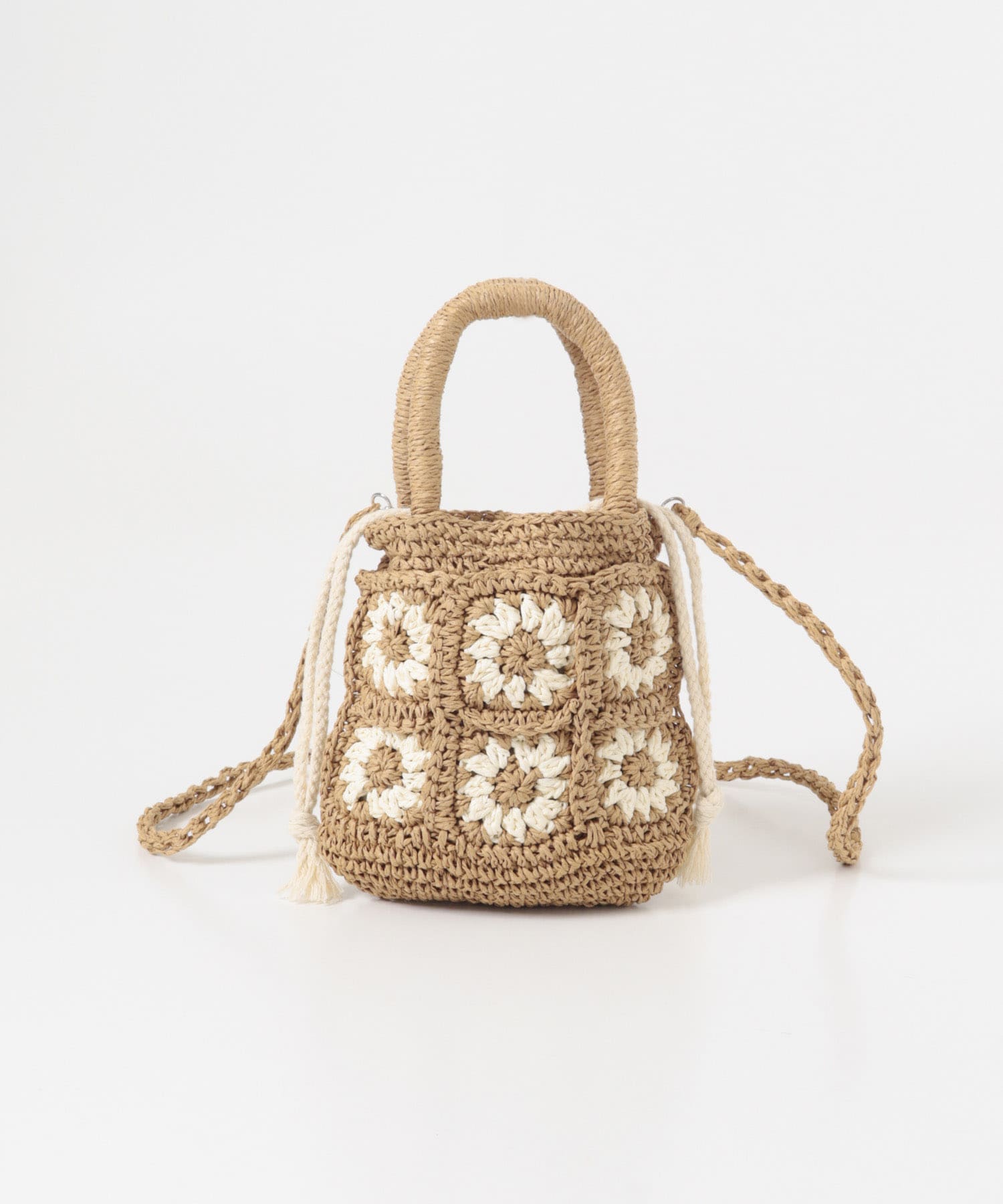 ペーパーフラワーモチーフバッグ(KIDS) NATURAL One