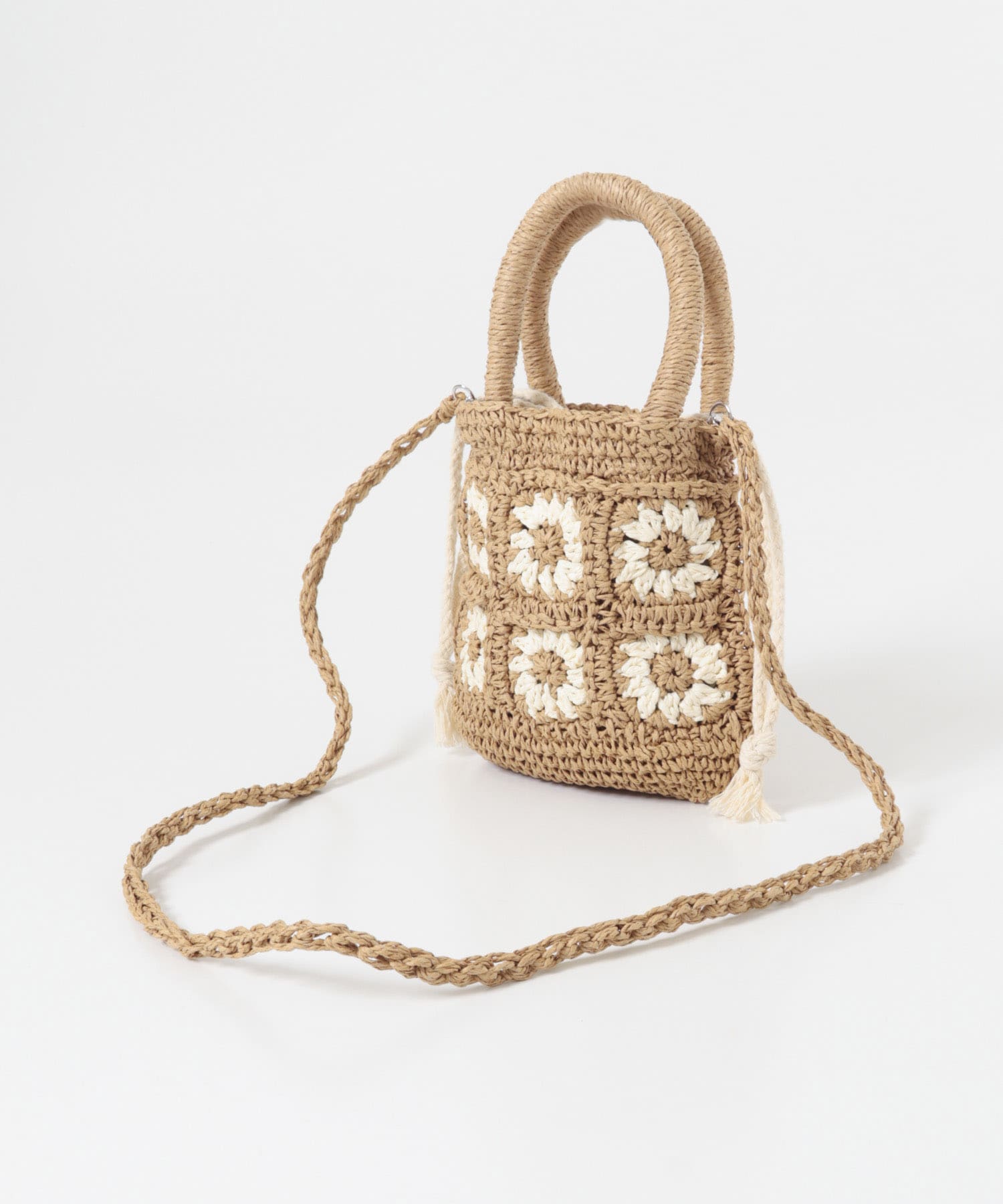 ペーパーフラワーモチーフバッグ(KIDS) NATURAL One