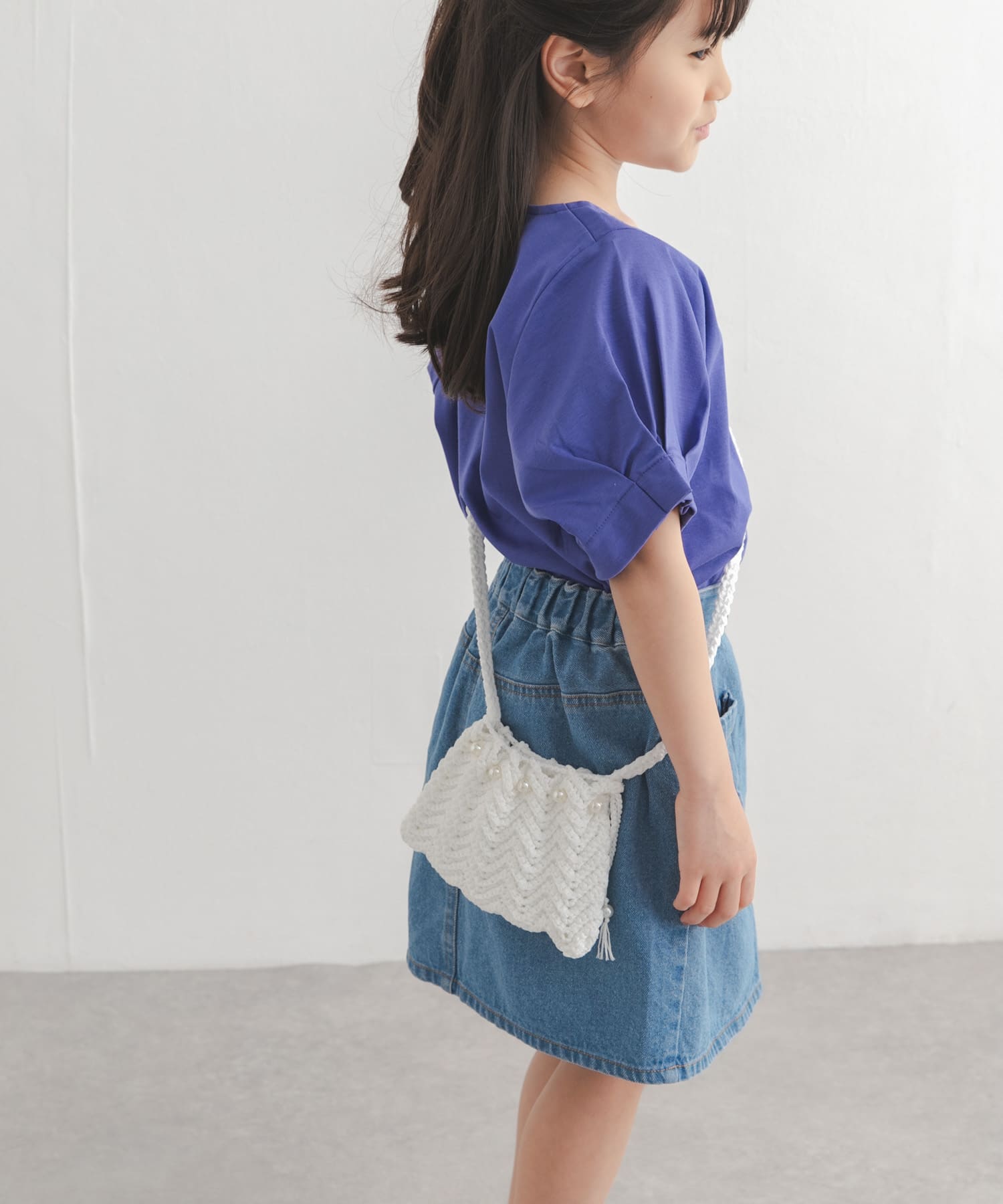 シェルモチーフかぎ針ポシェット(KIDS) OFF One