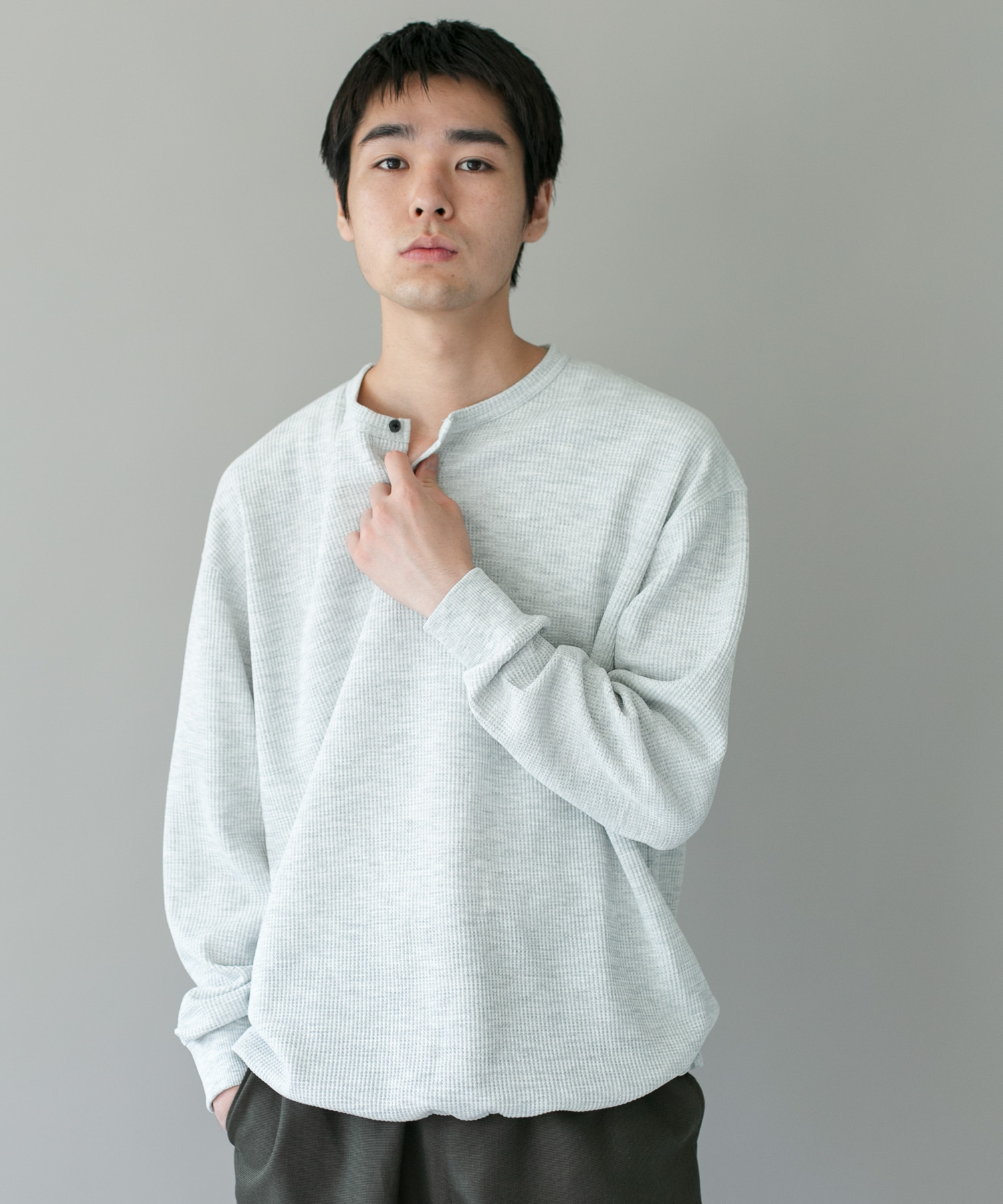 杢グレー