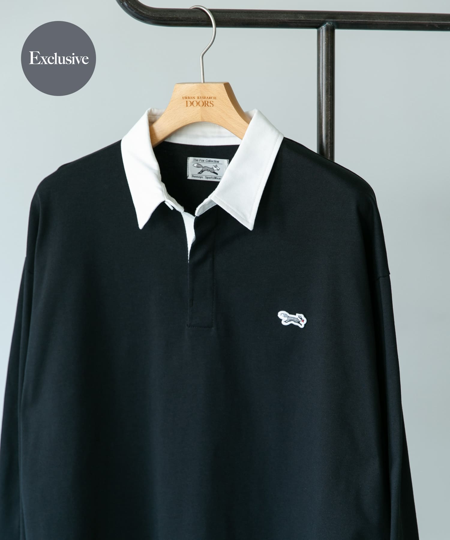 『別注』PENNEYS×DOORS　THE FOX ラガーシャツ