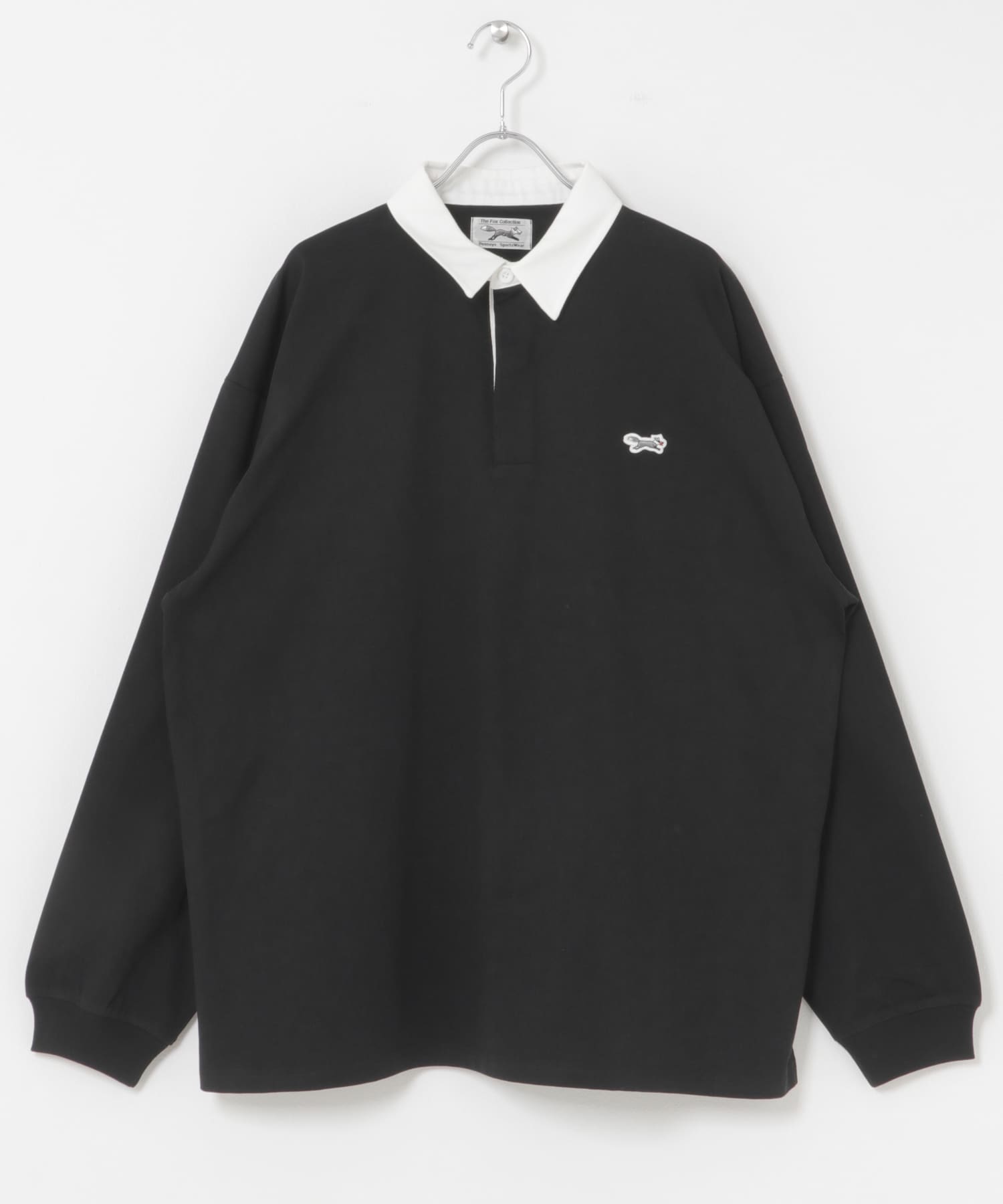 『別注』PENNEYS×DOORS　THE FOX ラガーシャツ CHARCOAL M