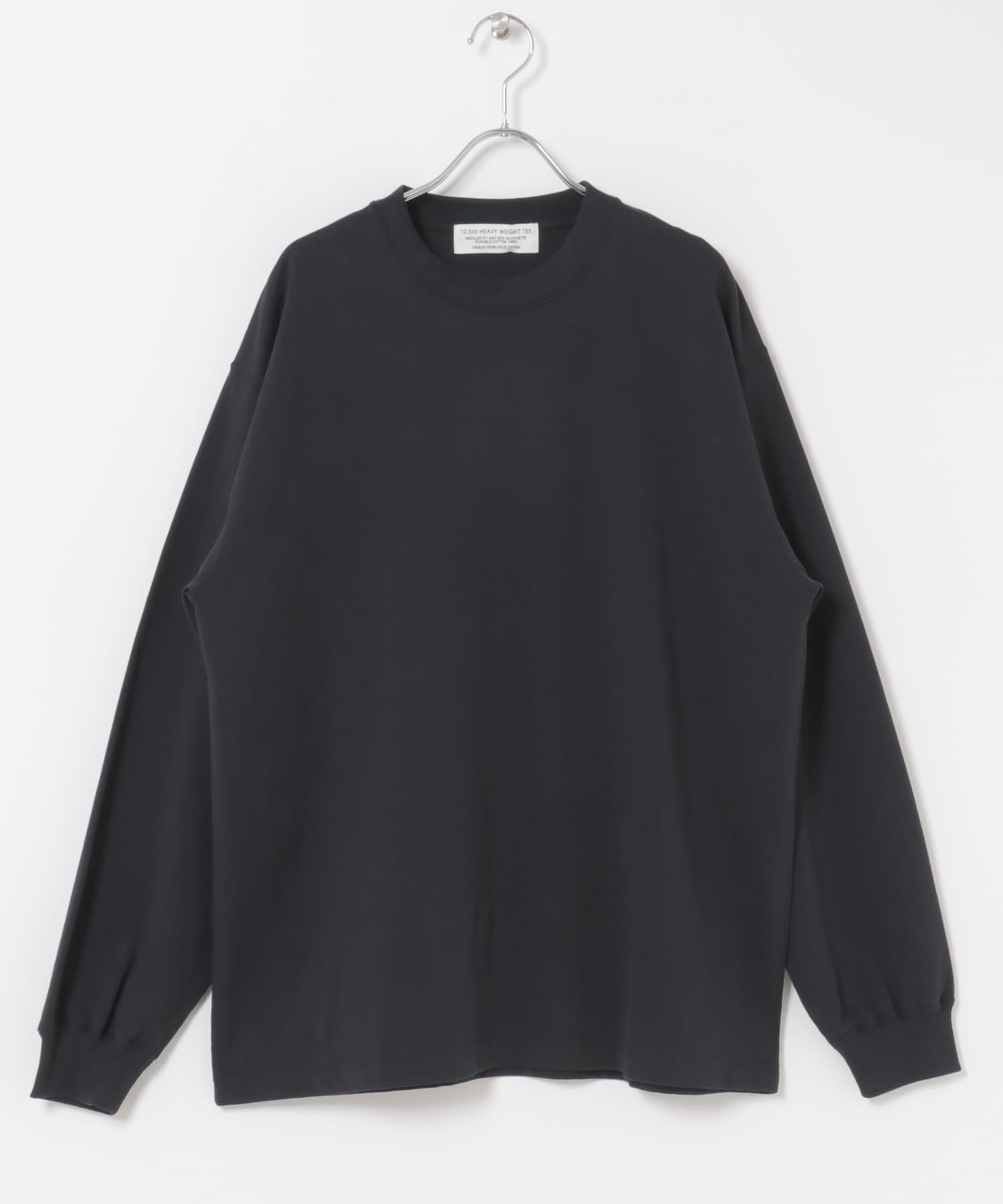 10.5オンス ヘビーウェイトロングスリーブ Tシャツ CHARCOAL M