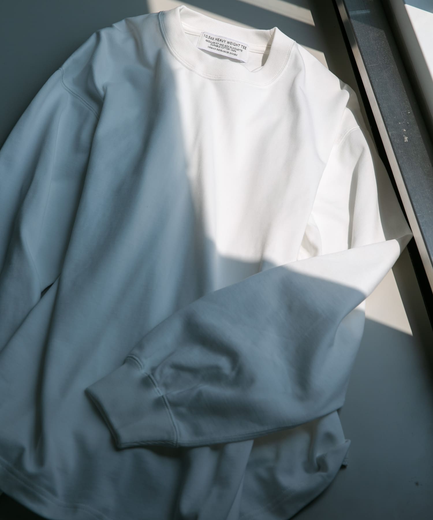 10.5オンス ヘビーウェイトロングスリーブ Tシャツ WHITE M