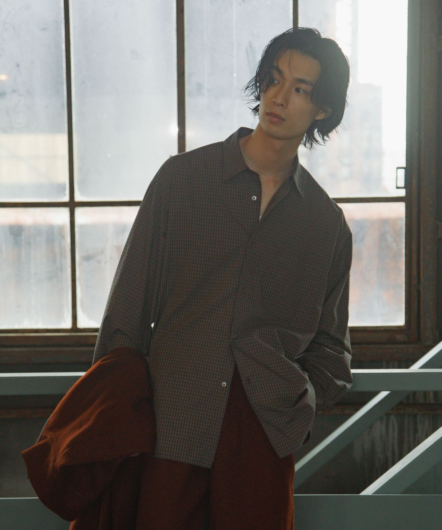 OG Cotton Poplin Plaid Shirts
