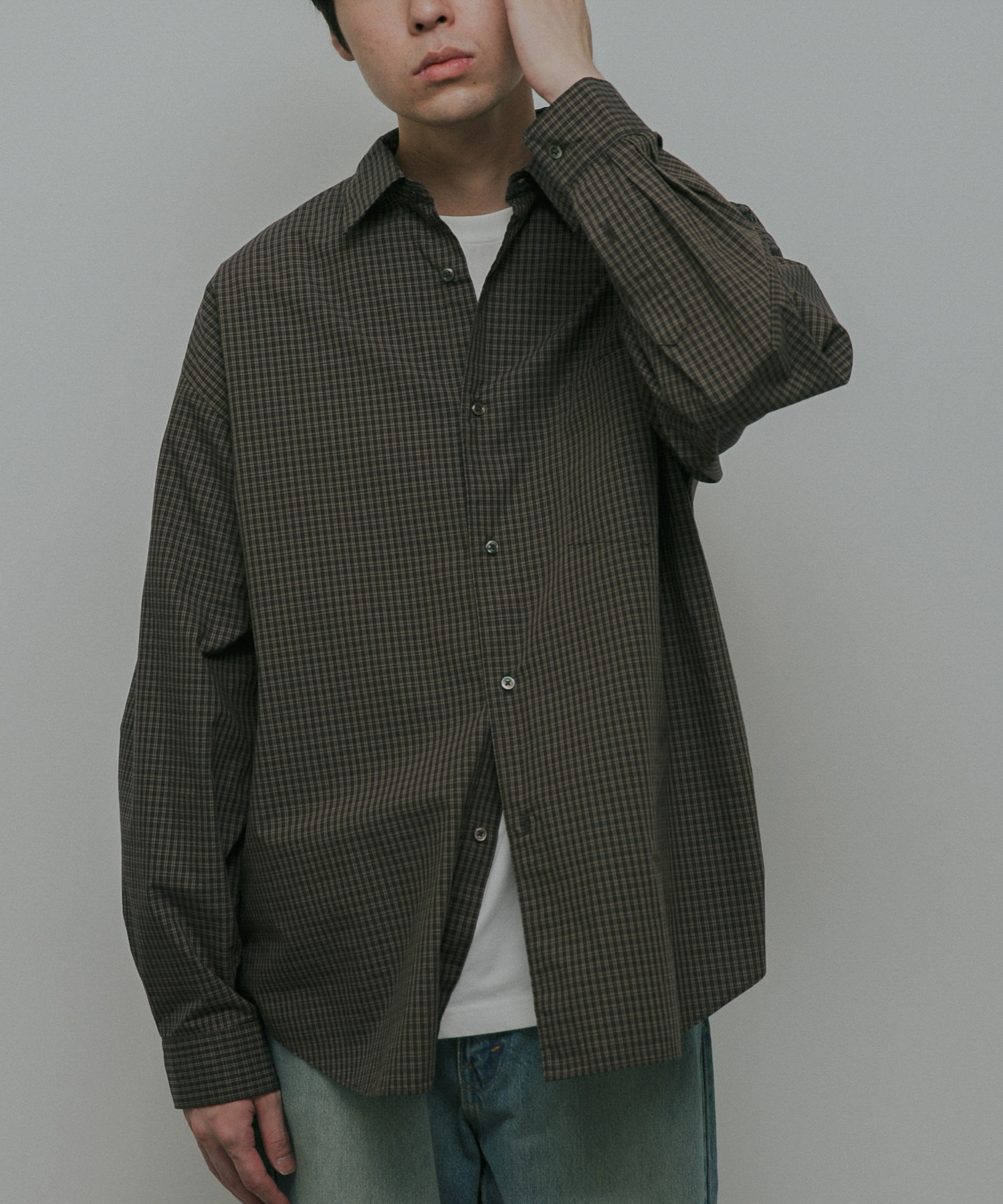 OG Cotton Poplin Plaid Shirts