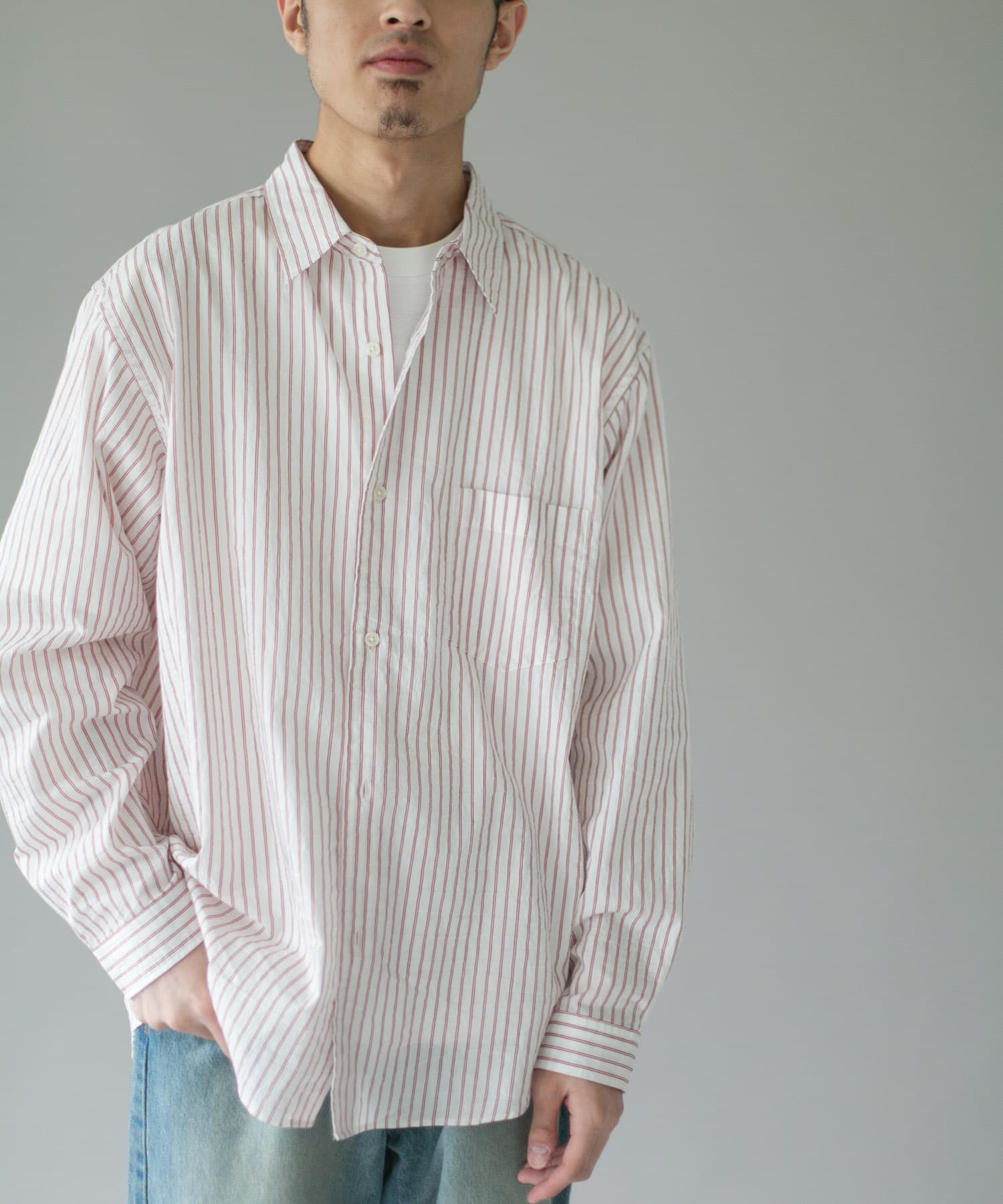 身長：180cm サイズ：L