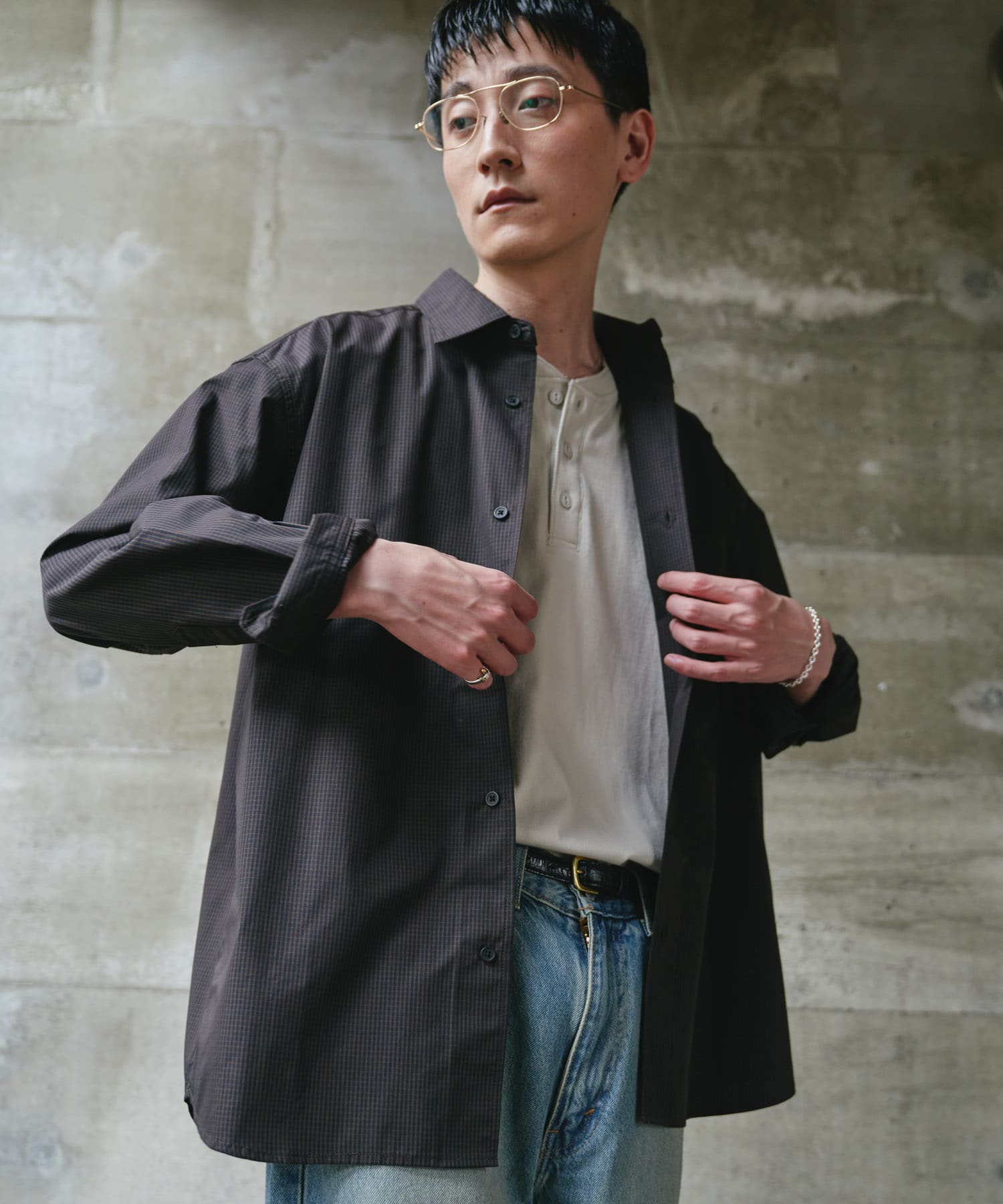 身長：180cm サイズ：L