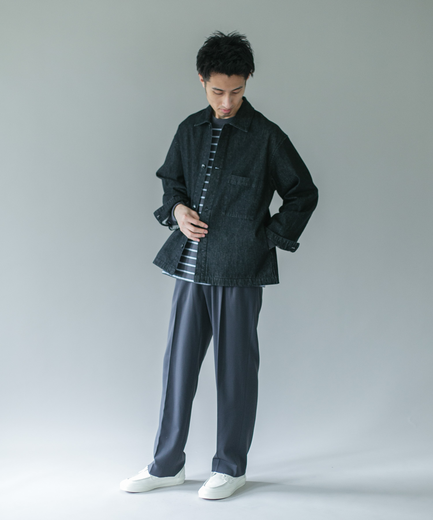 身長：180cm サイズ：M