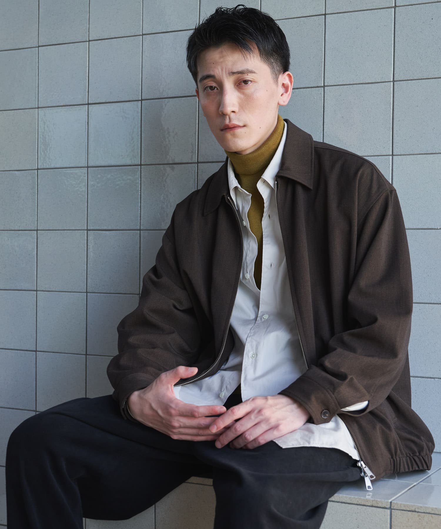 身長：180cm サイズ：L