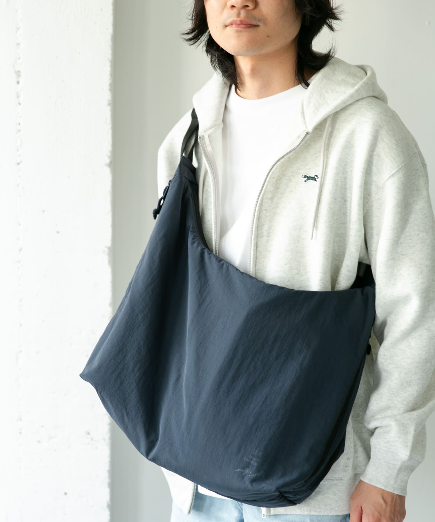 撥水MULTIPOCKET SHOULDER NAVY -