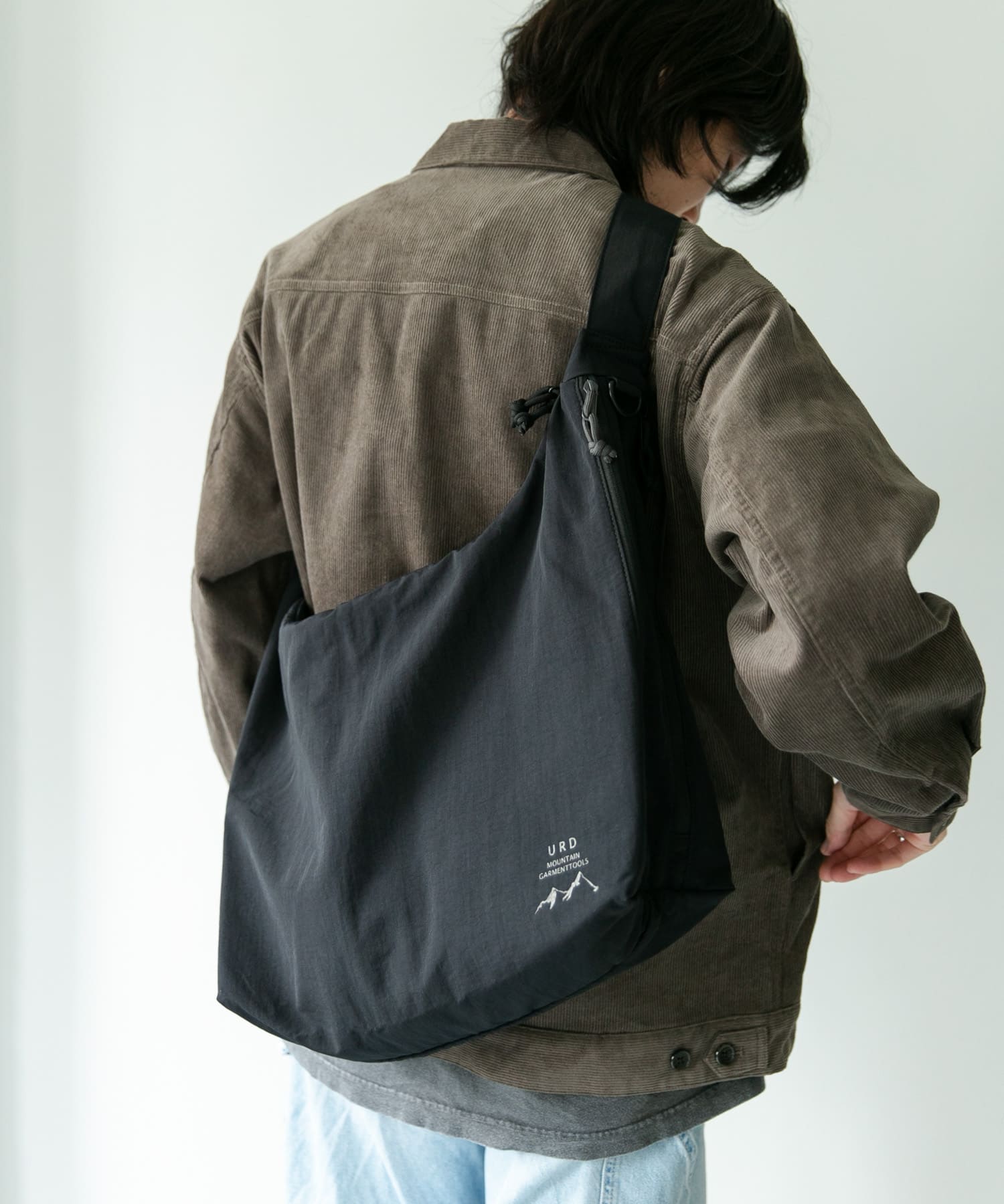 撥水MULTIPOCKET SHOULDER BLACK -