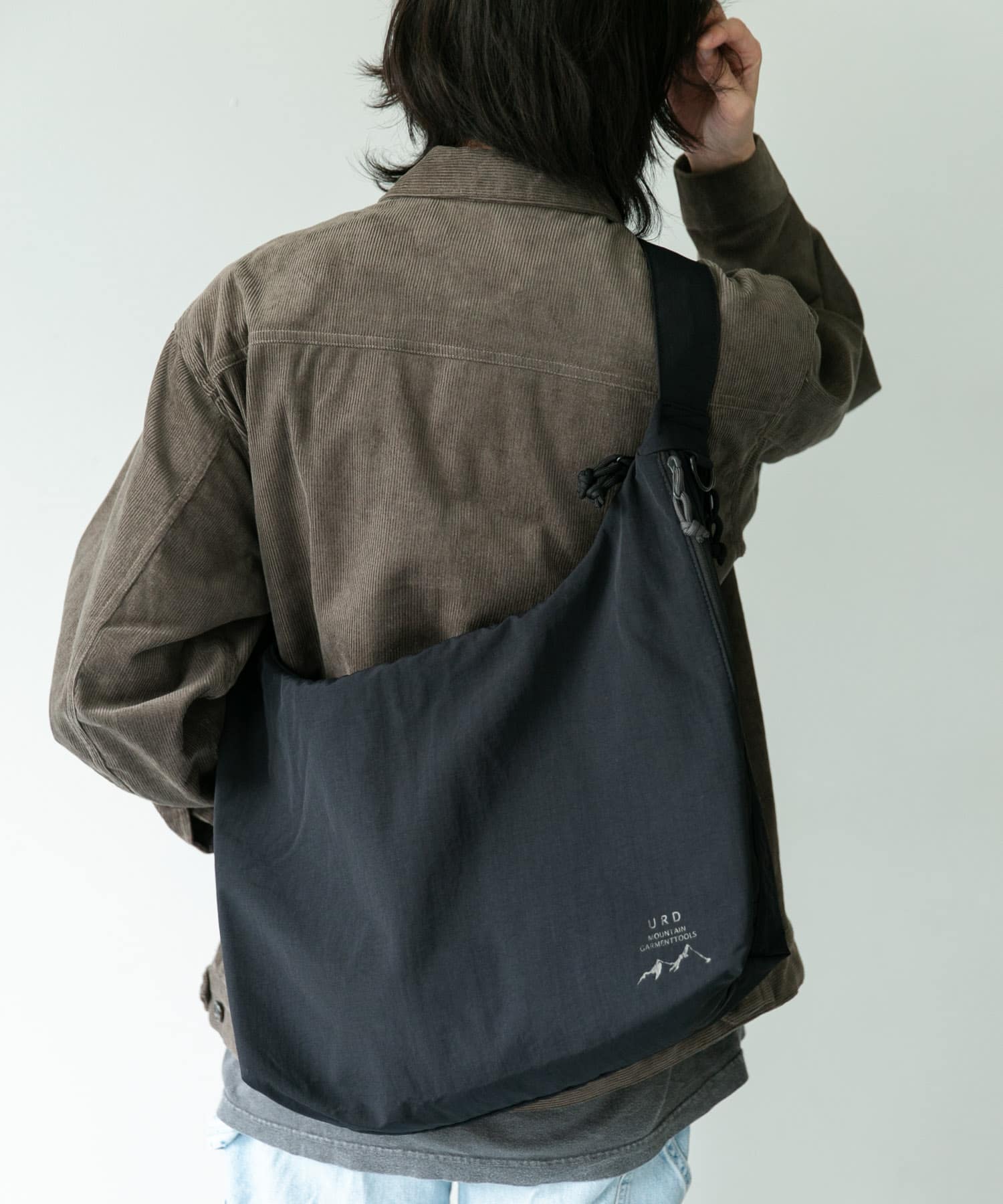 撥水MULTIPOCKET SHOULDER BLACK -