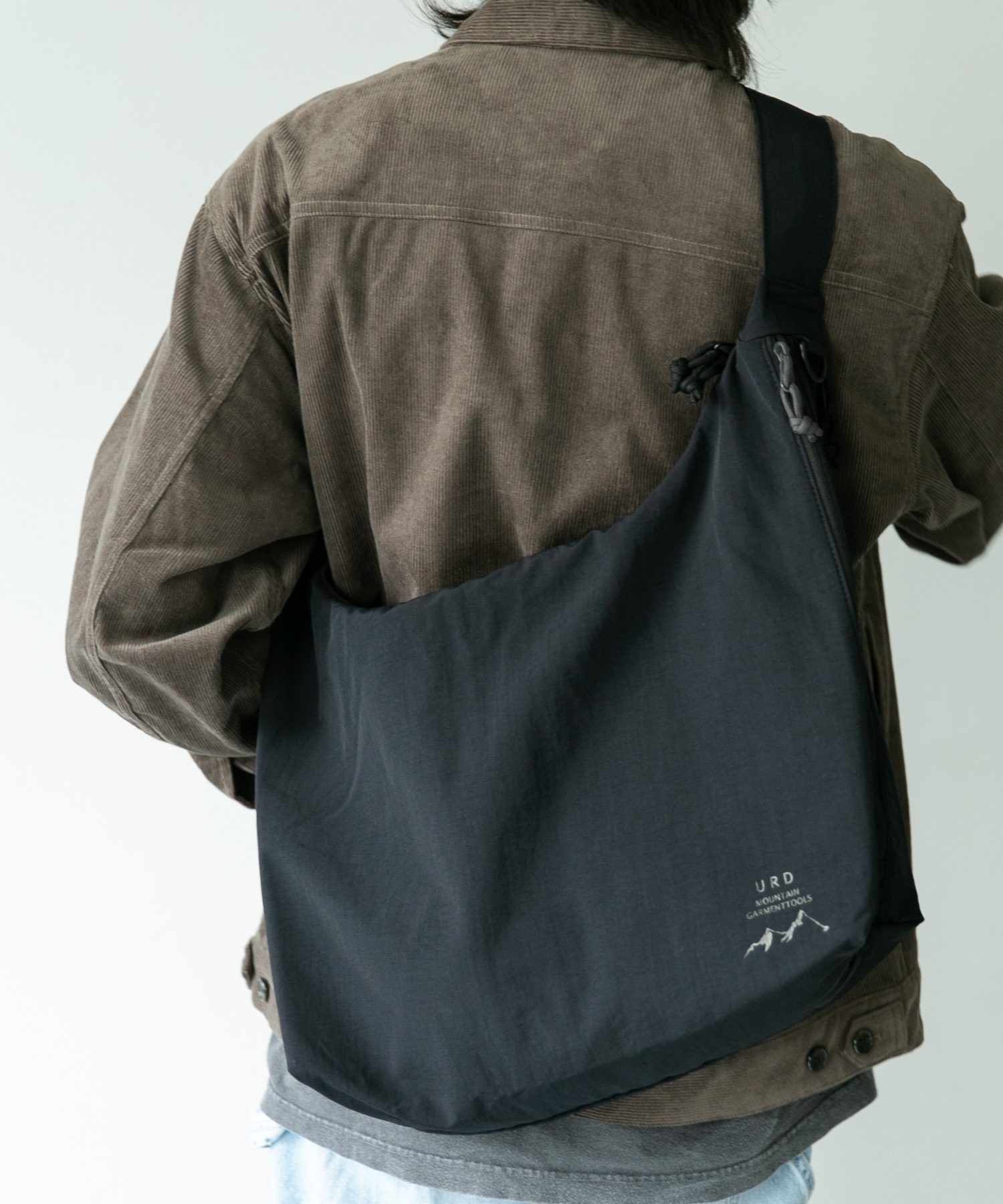 撥水MULTIPOCKET SHOULDER BLACK -
