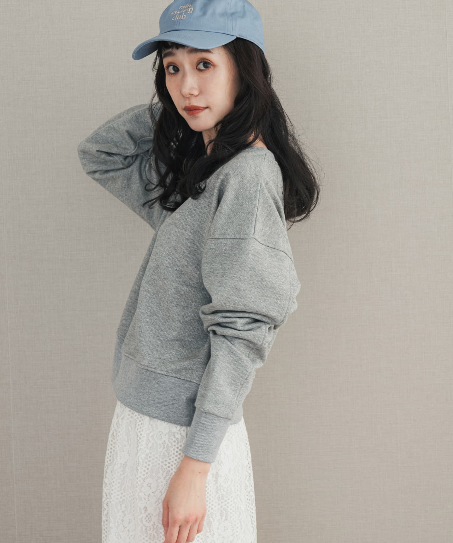コンパクトラメスウェット 26AW
