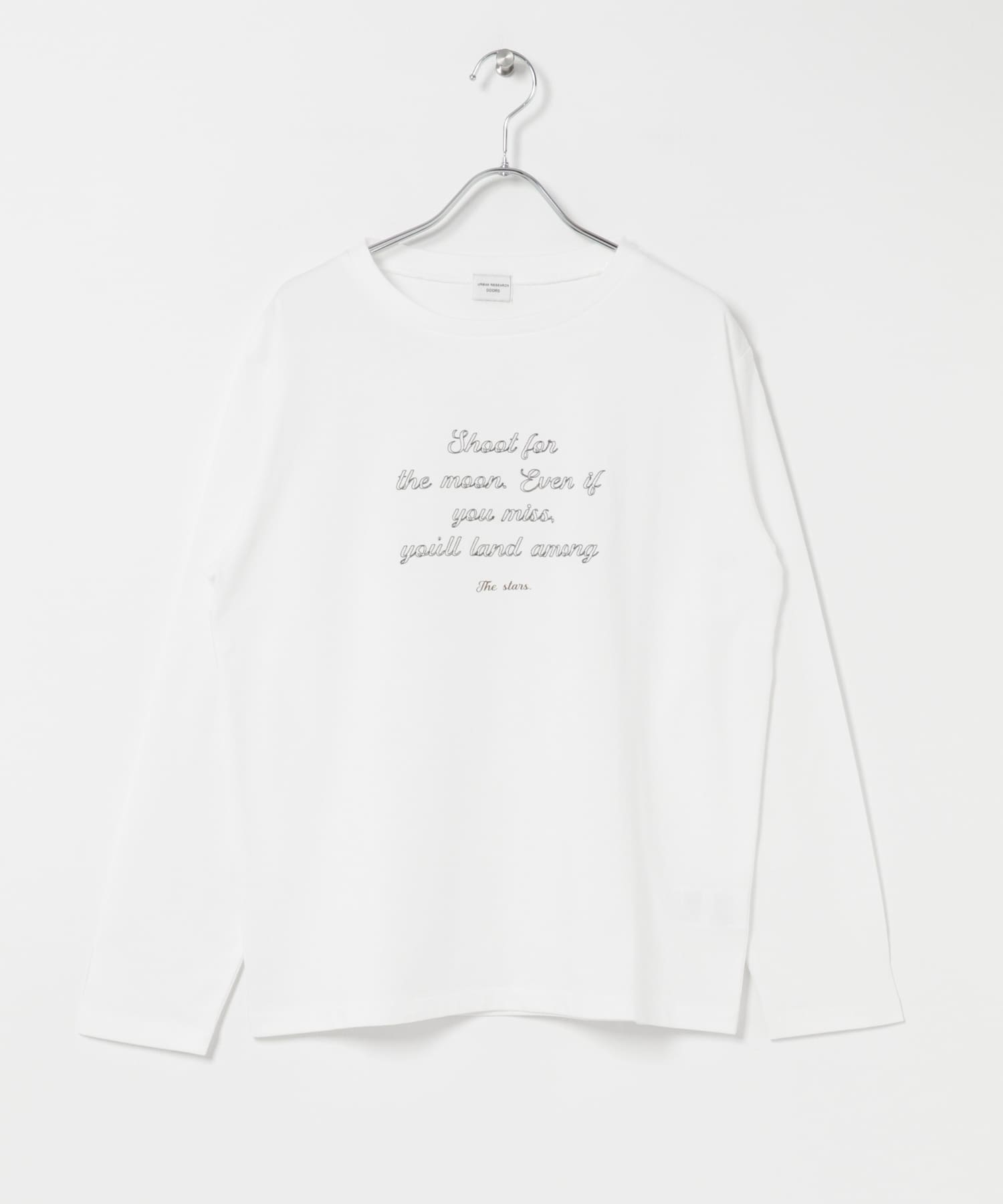 ステッチロゴロングTシャツ