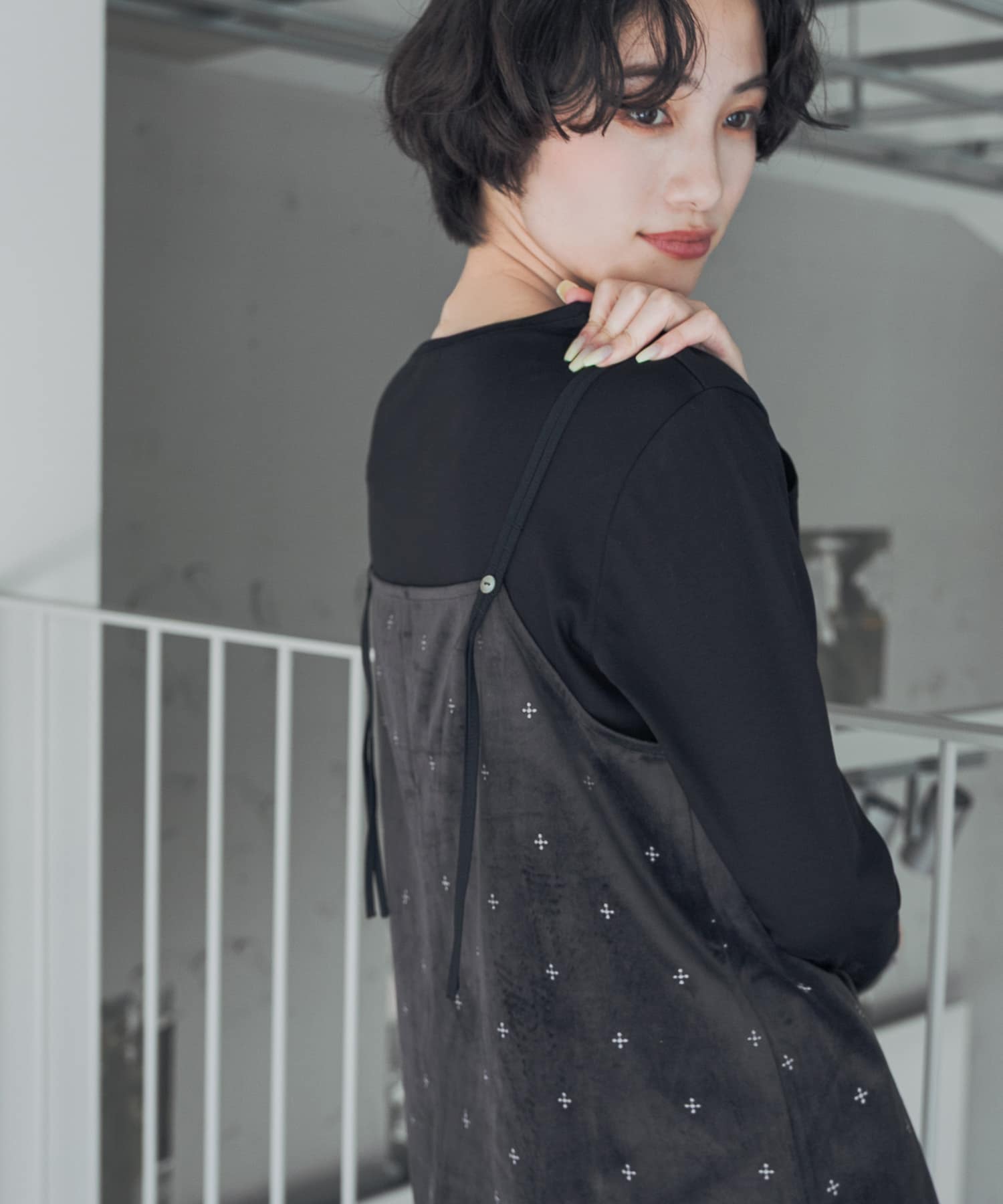 身長：169cm サイズ：Free