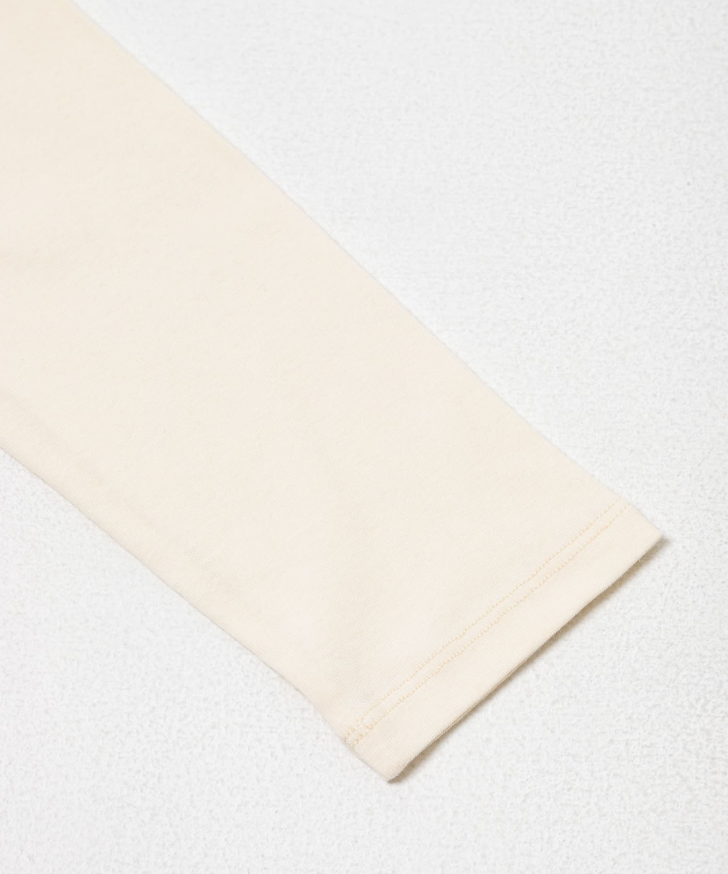 ハイツイストコットンロングスリーブTシャツ NATURAL Free
