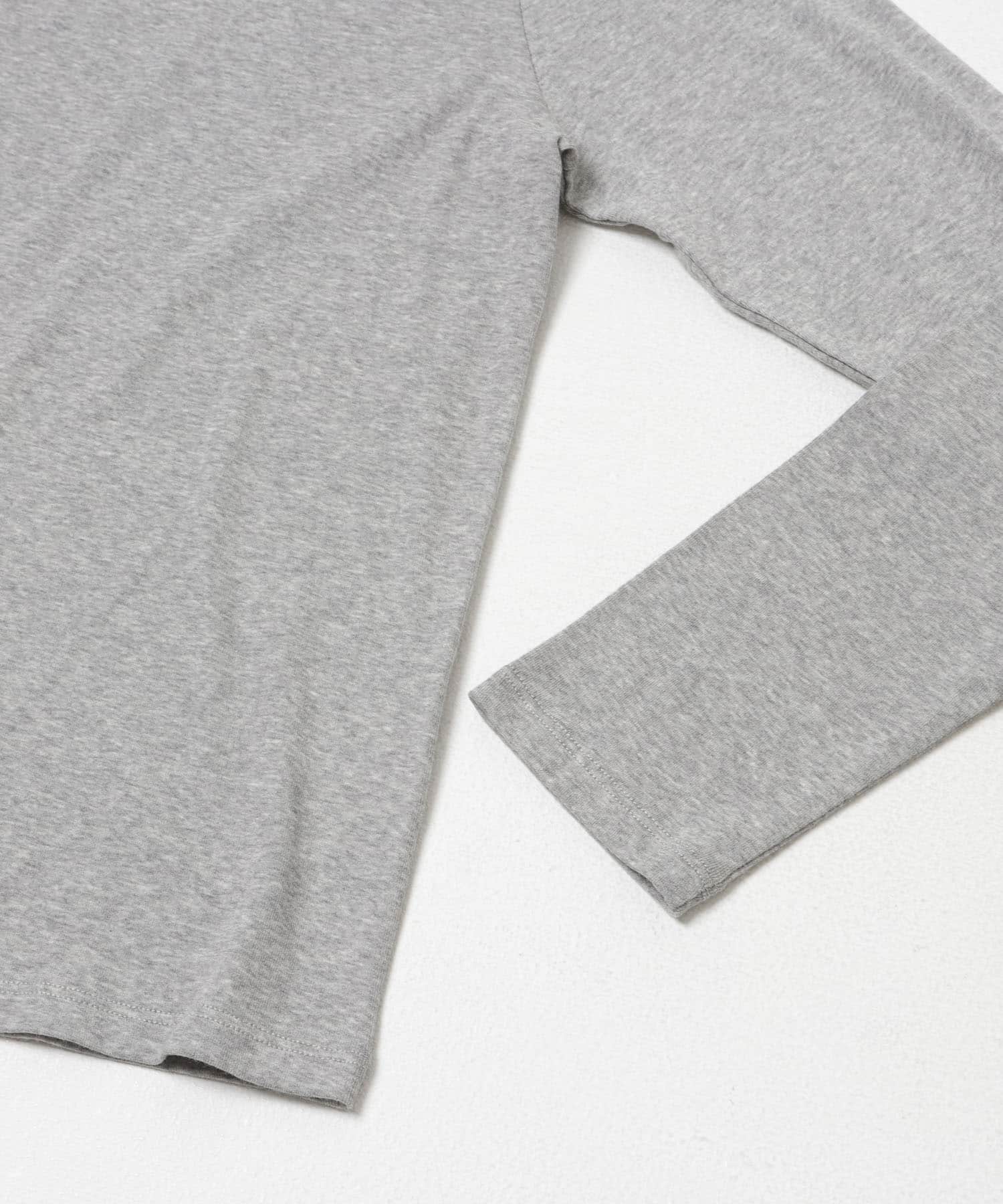 ハイツイストコットンロングスリーブTシャツ GRAY Free