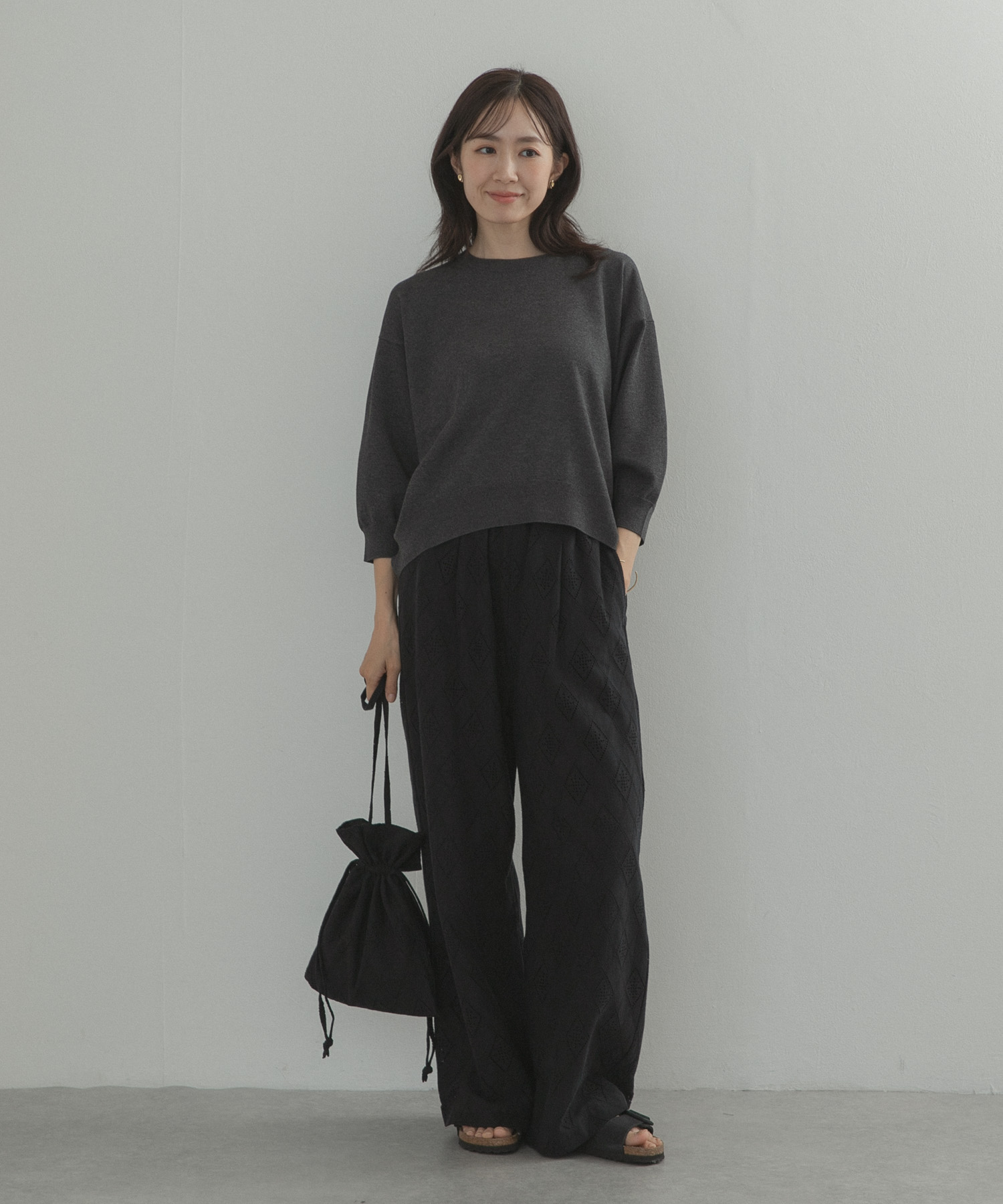 身長：162cm サイズ：Free