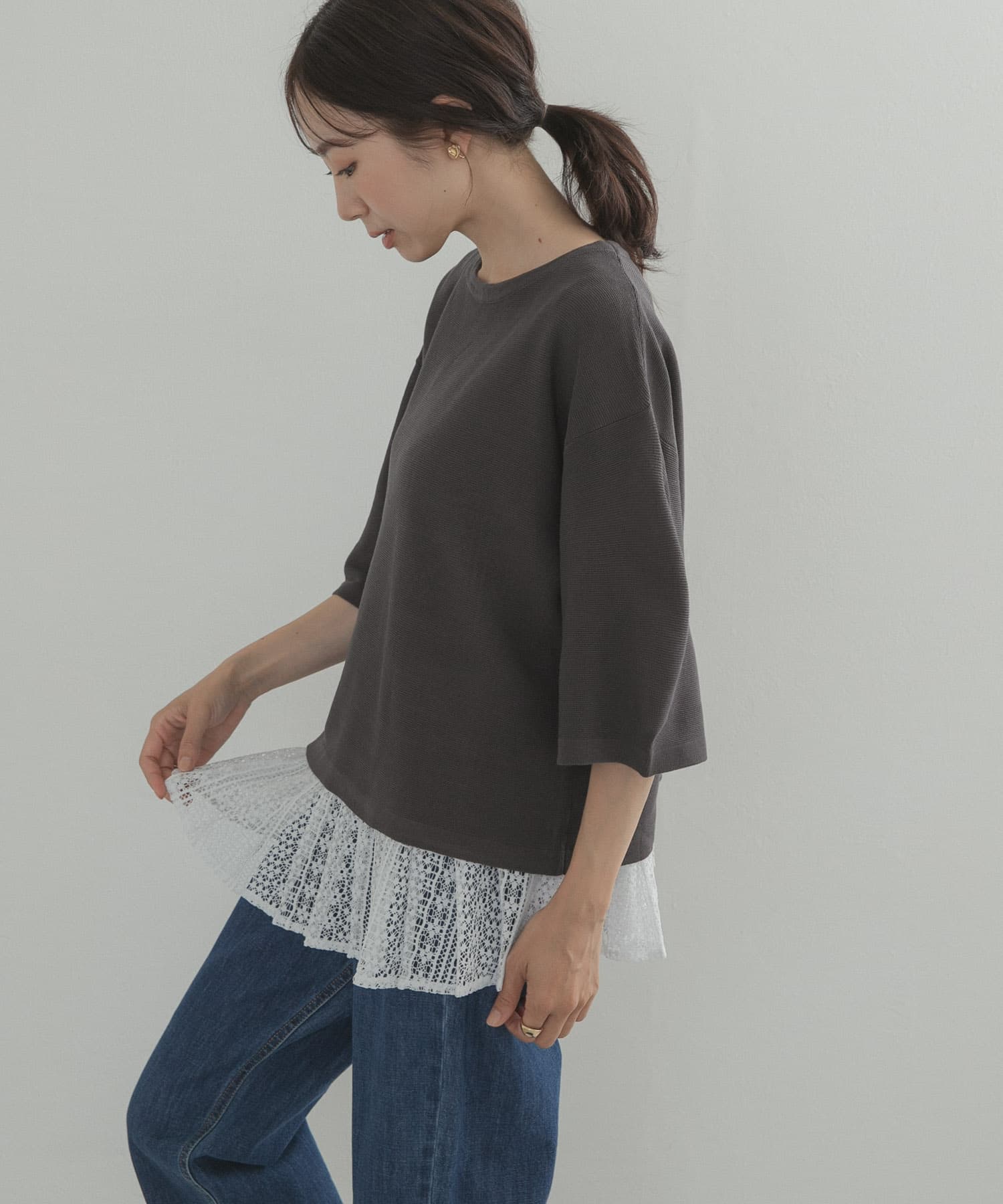 身長：162cm サイズ：Free
