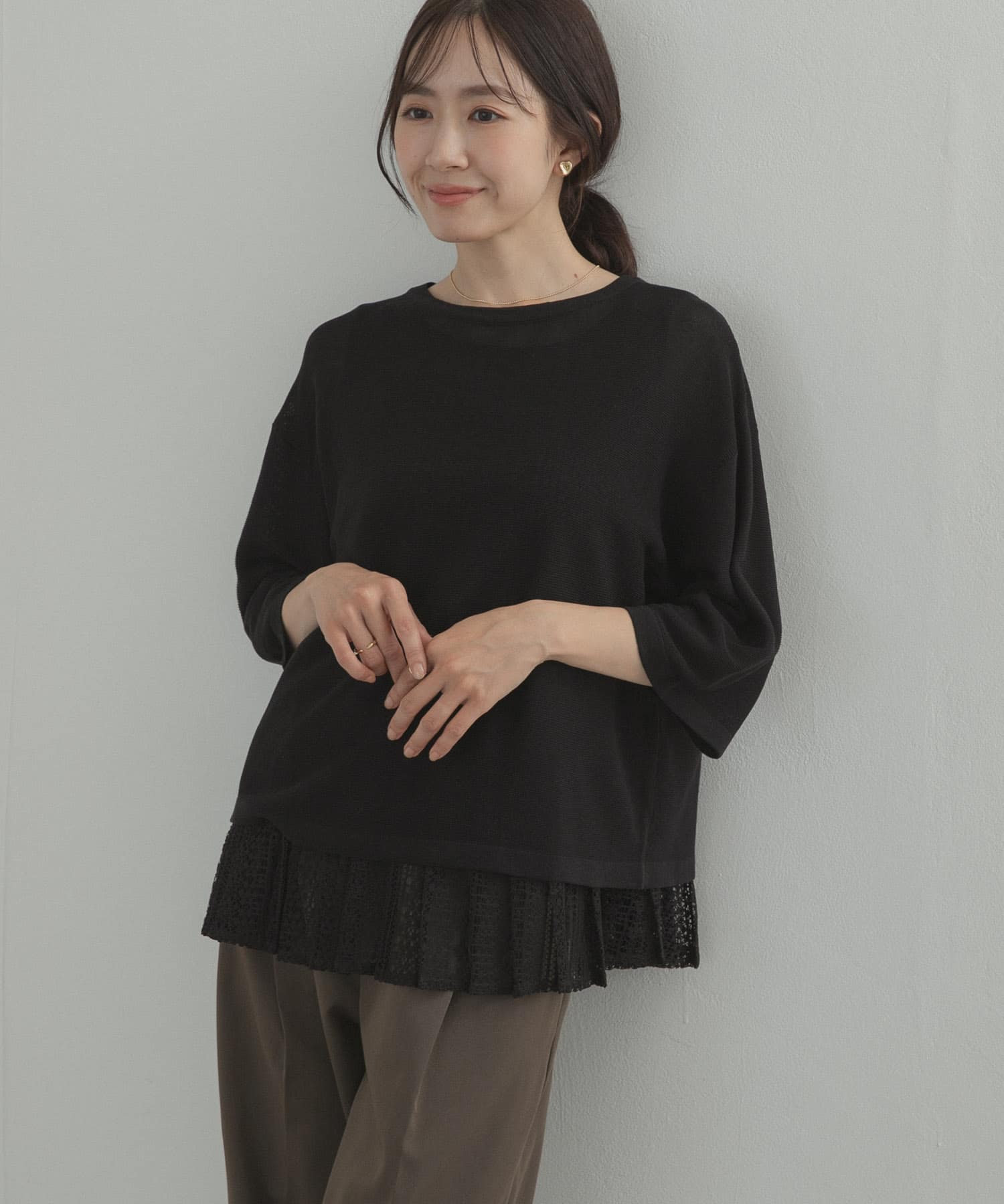 身長：162cm サイズ：Free