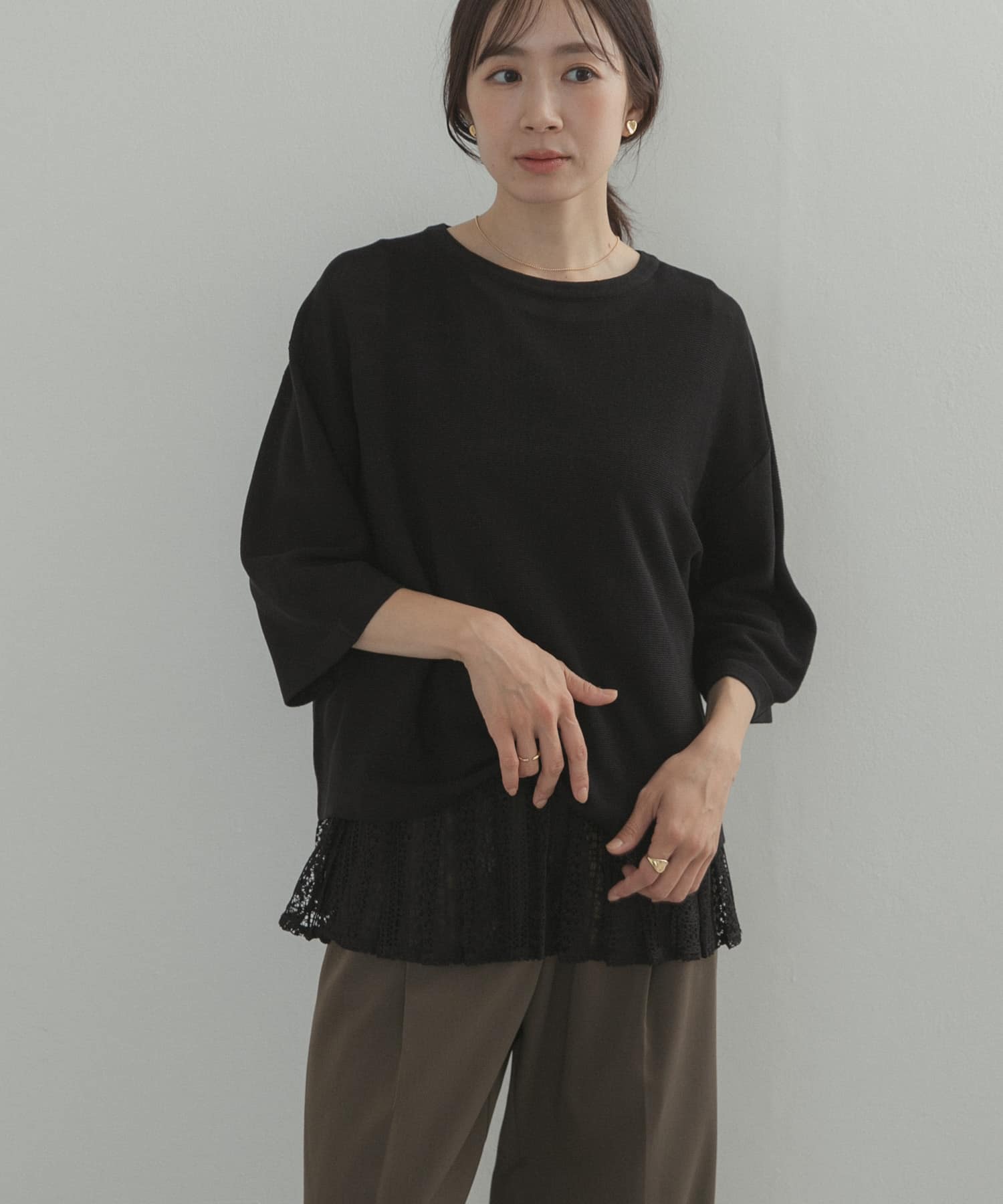 身長：162cm サイズ：Free