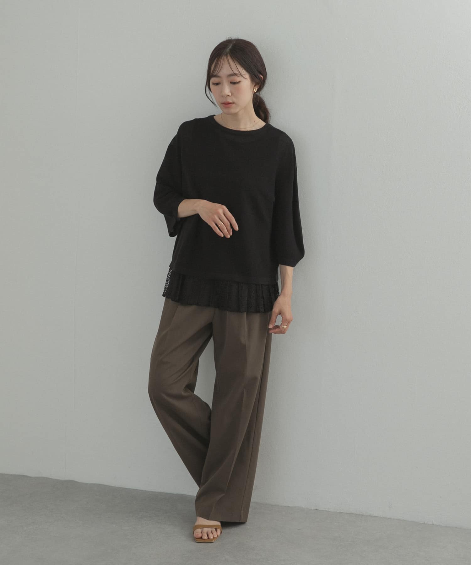 身長：162cm サイズ：Free