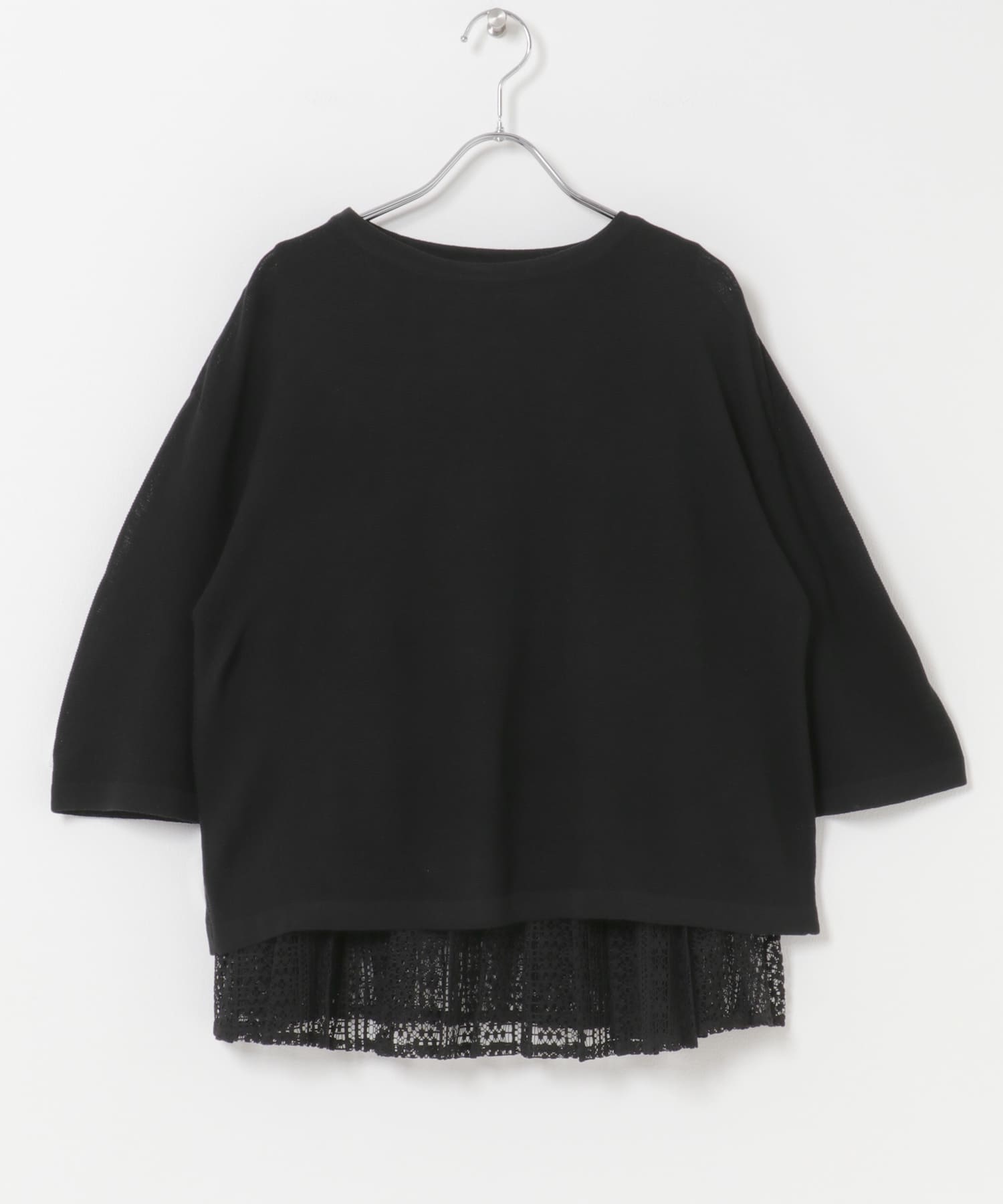 レースインナーSETニット BLACK Free