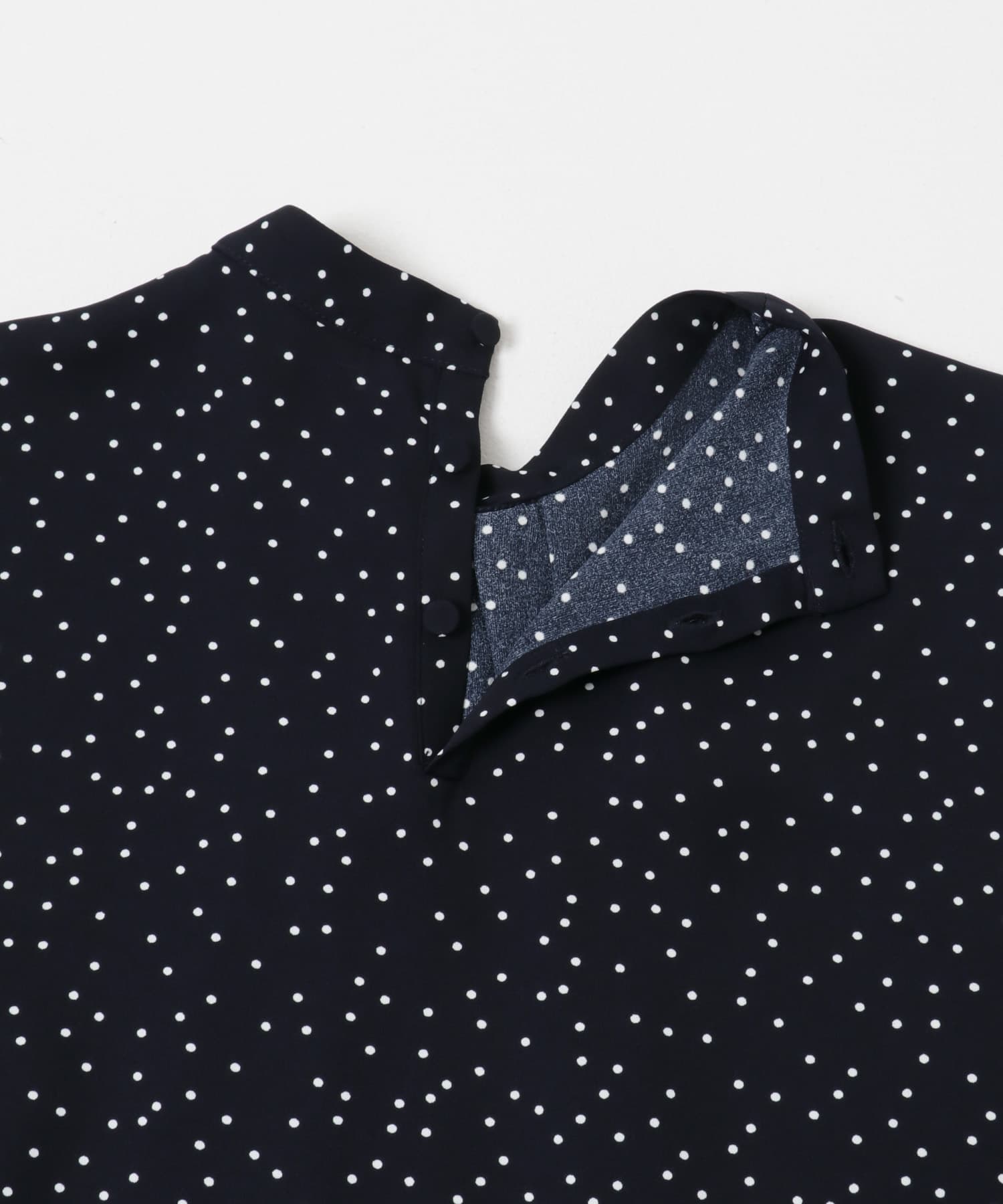 リボンポイントタックブラウス DOT Free
