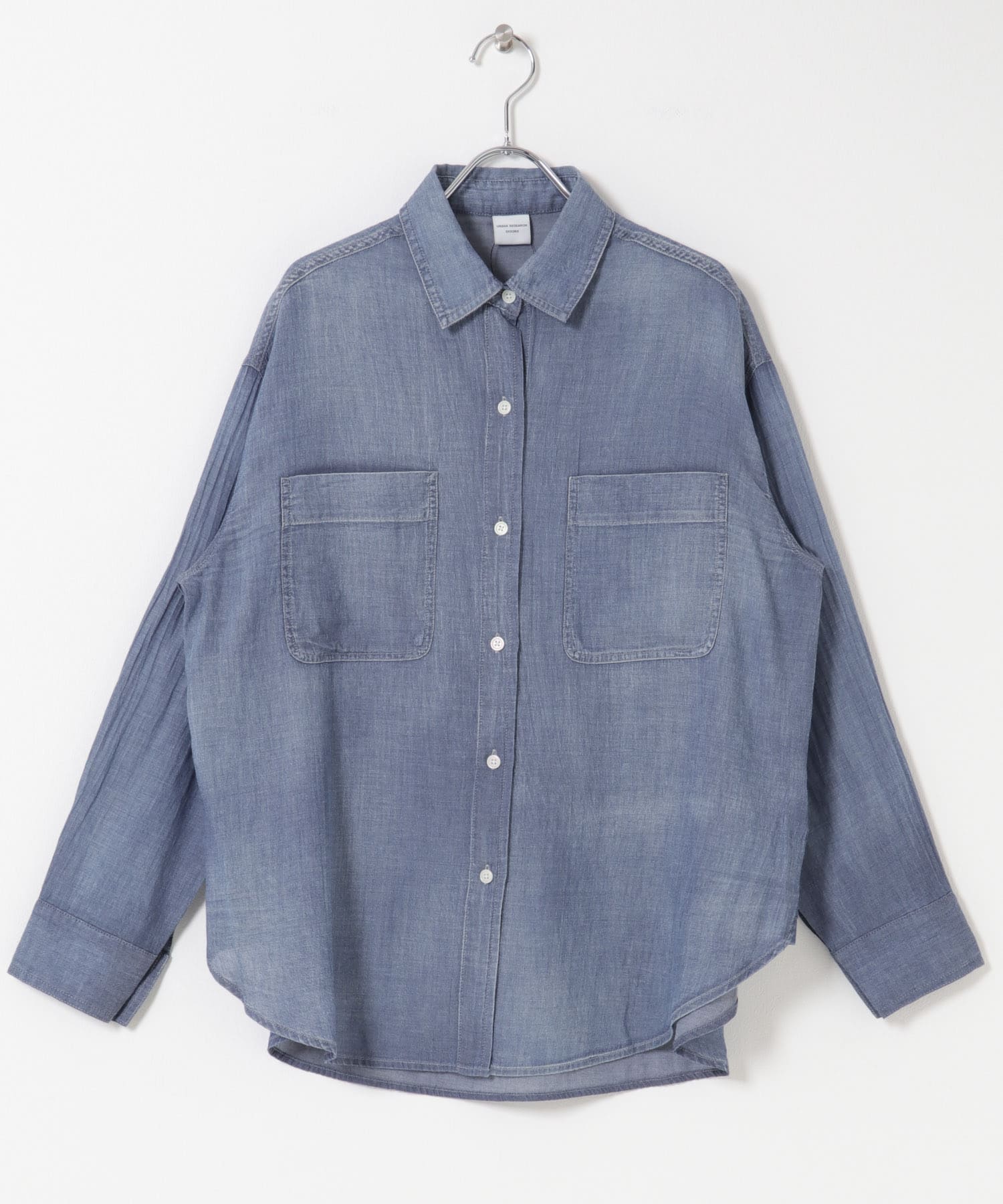 シアーデニムシャツ INDIGO Free