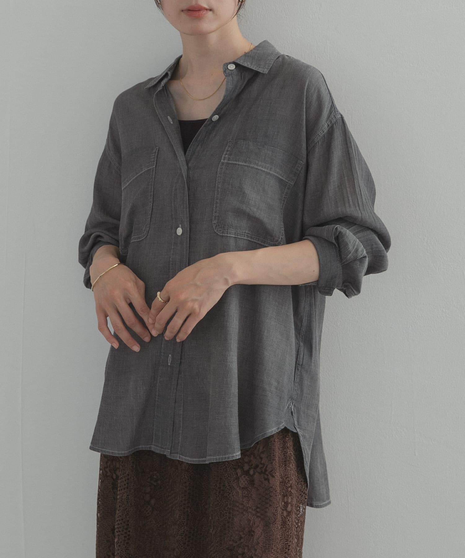 身長：162cm サイズ：Free