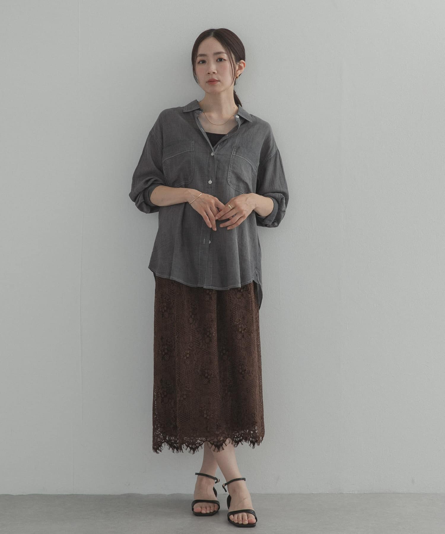 身長：162cm サイズ：Free