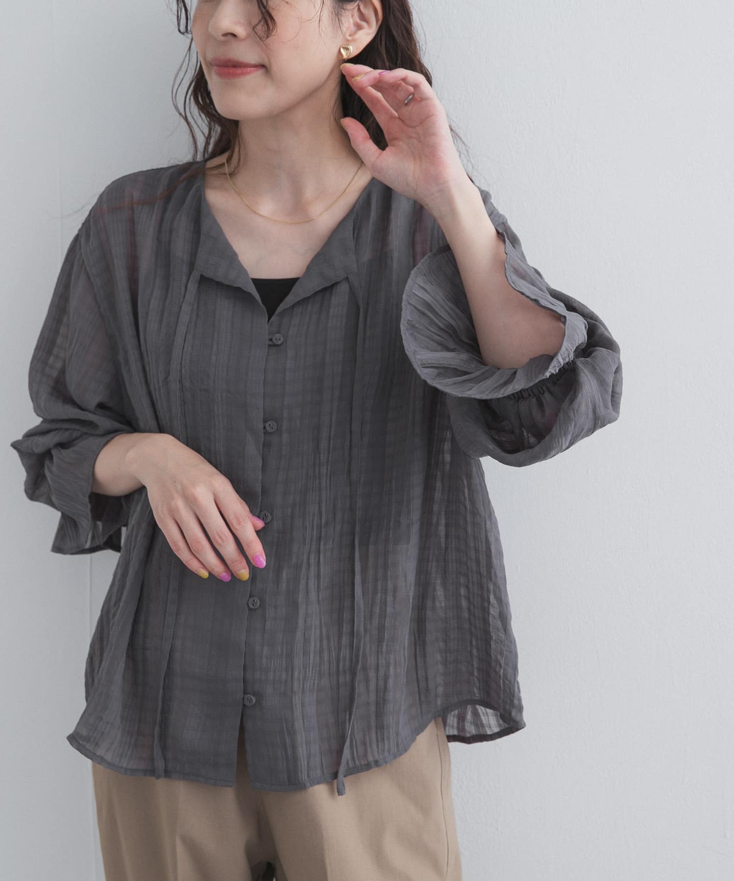 身長：162cm サイズ：Free