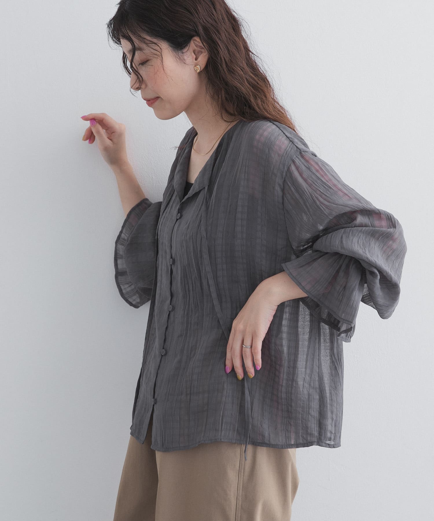 身長：162cm サイズ：Free