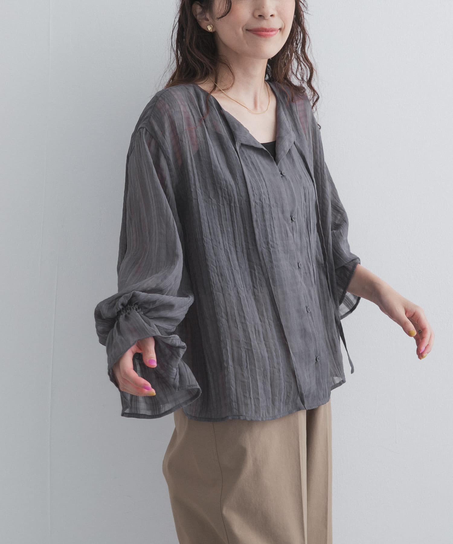 身長：162cm サイズ：Free