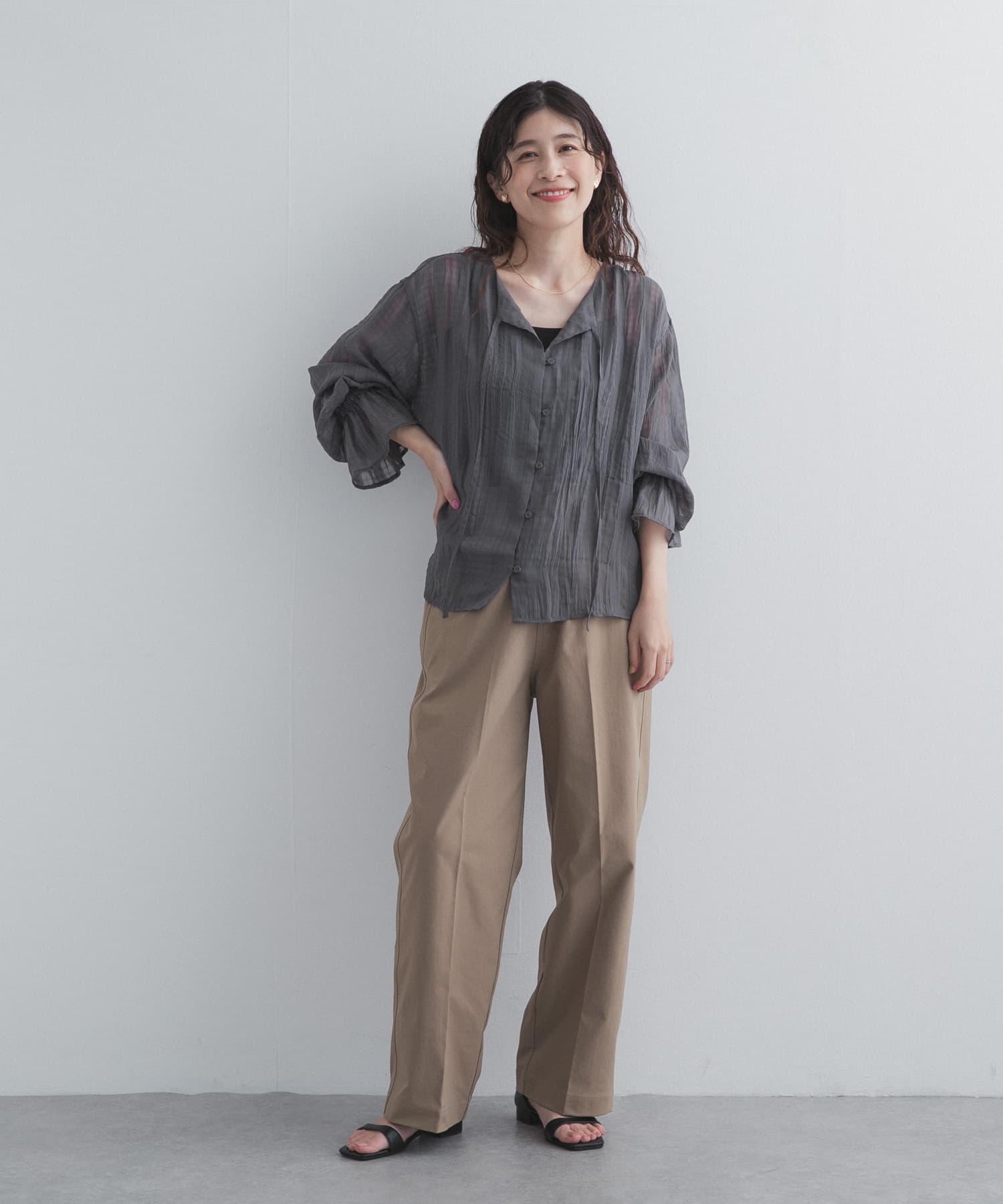 身長：162cm サイズ：Free