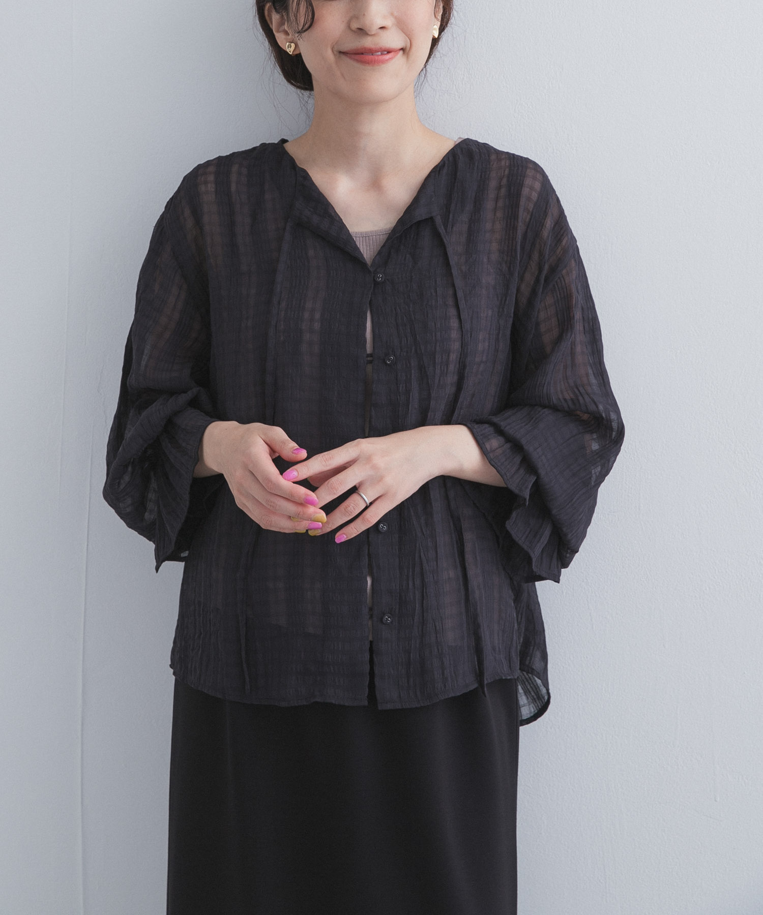 身長：162cm サイズ：Free