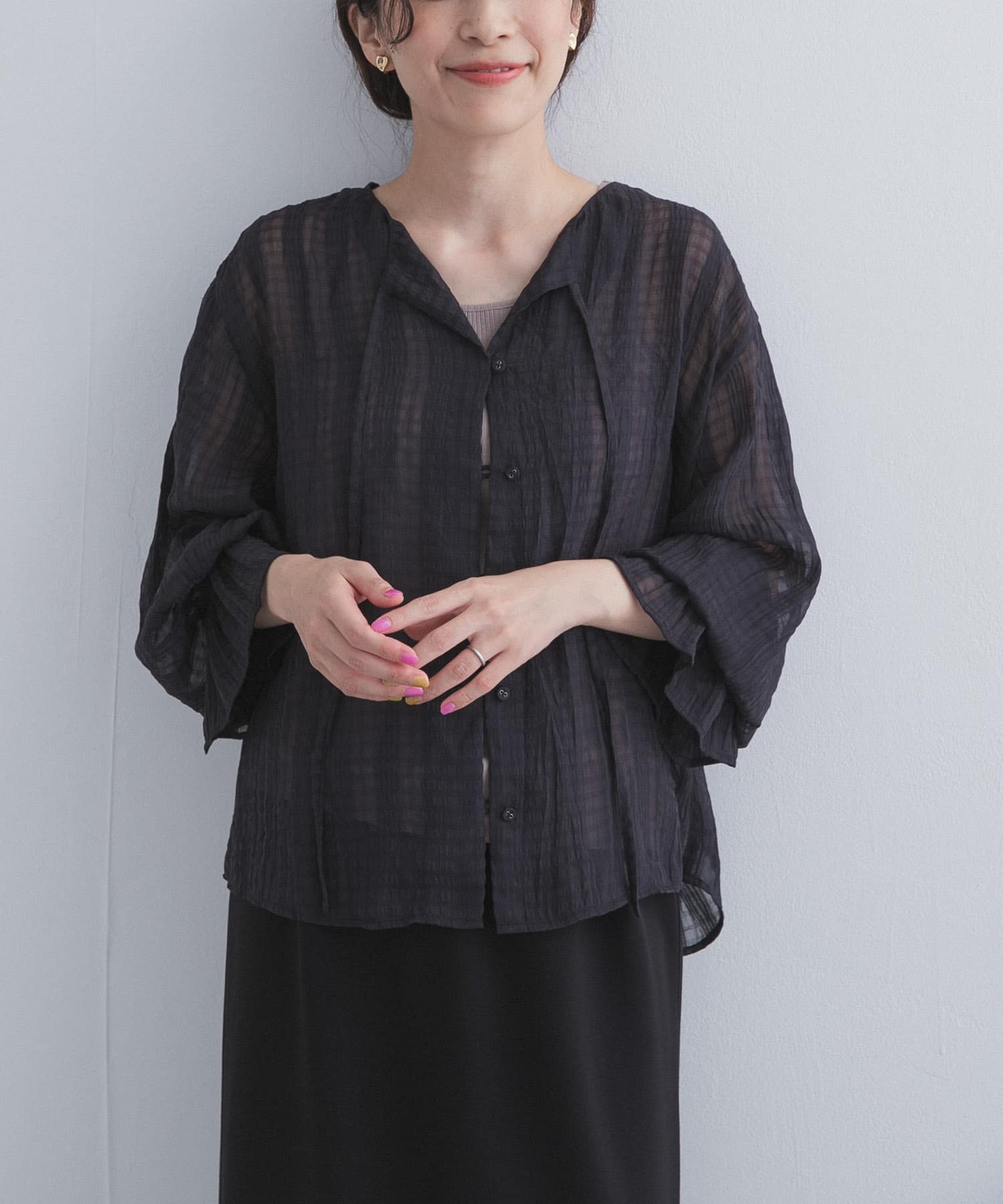 身長：162cm サイズ：Free