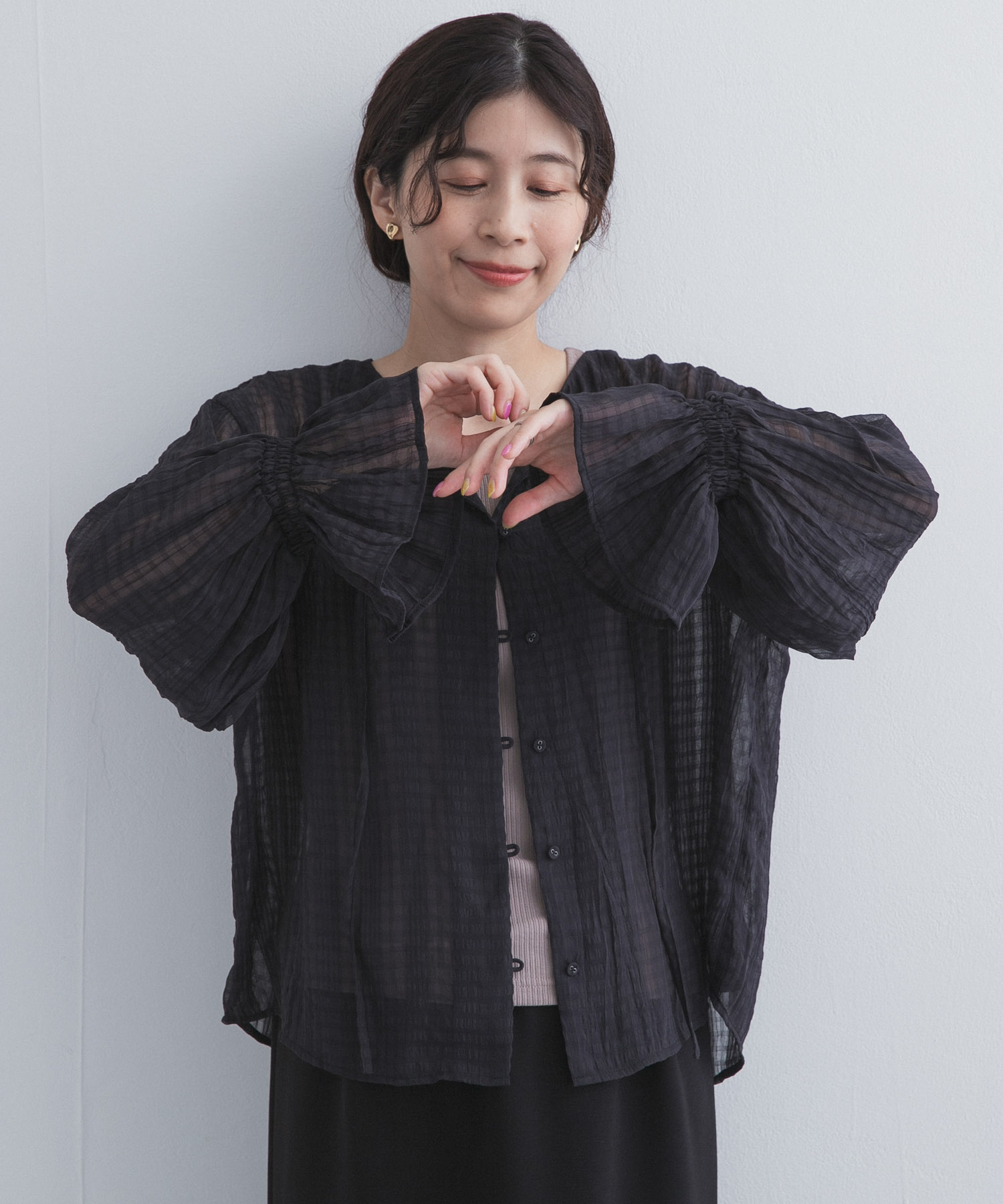 身長：162cm サイズ：Free