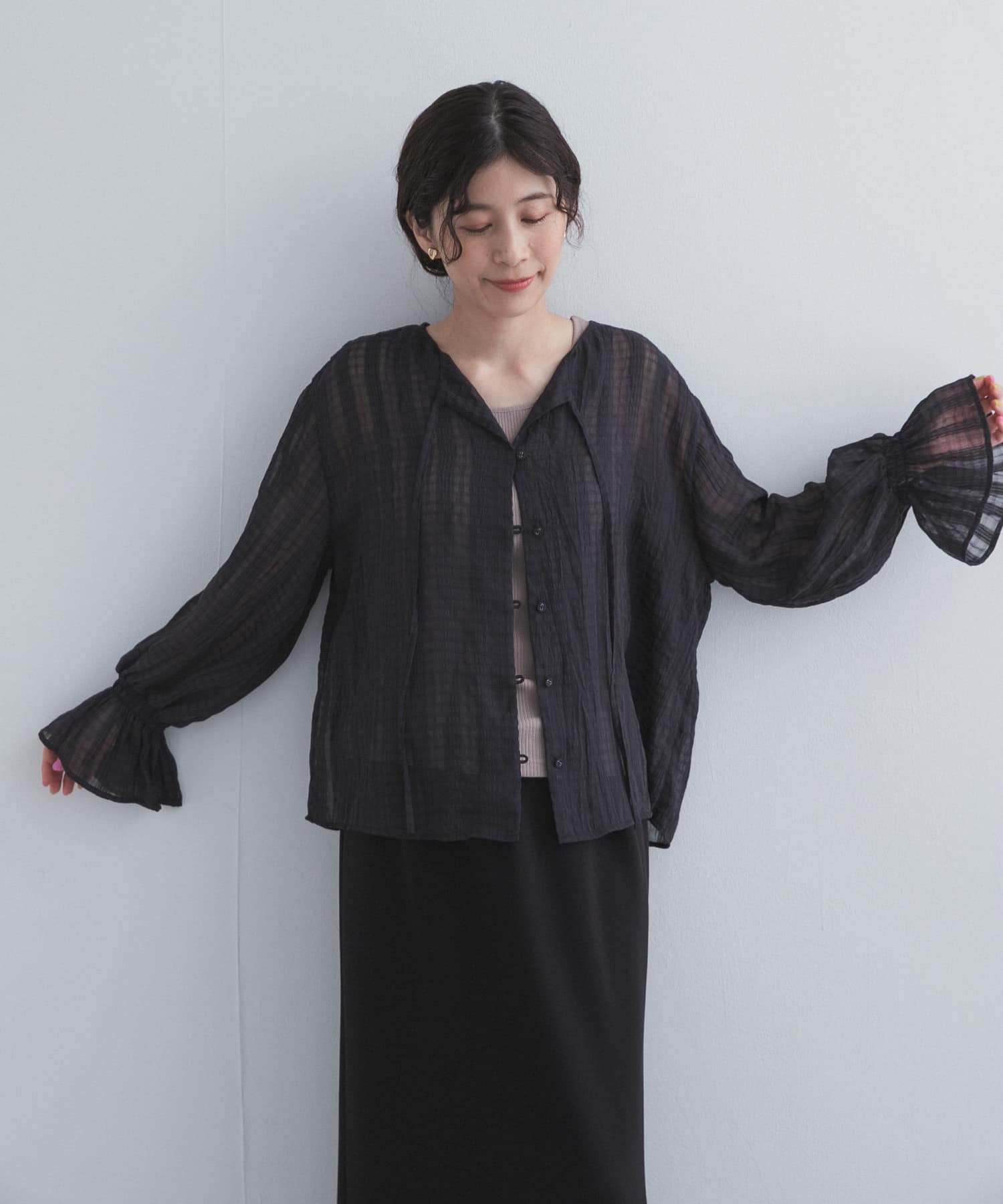 身長：162cm サイズ：Free