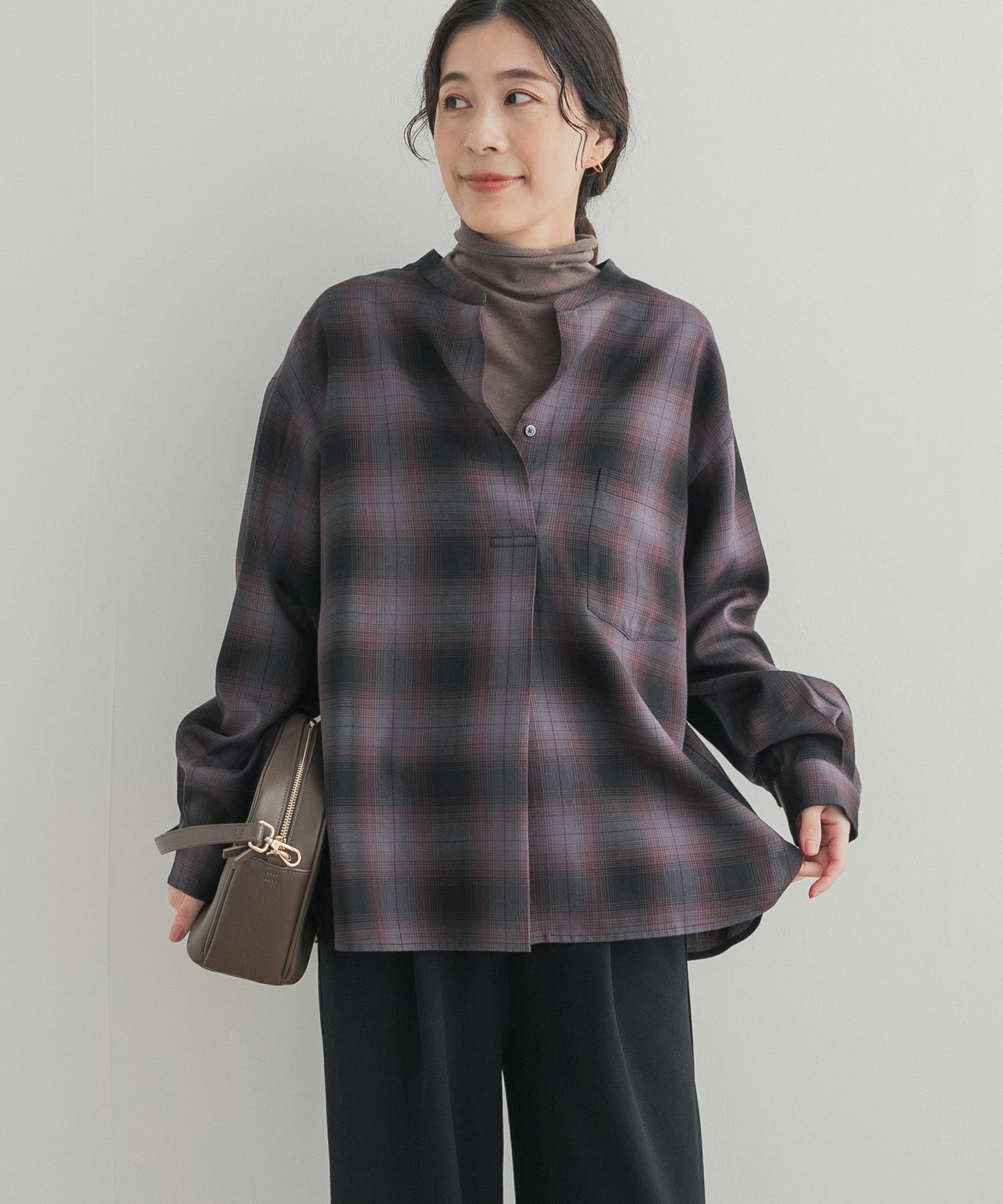 チェックスキッパーシャツ(Free NAVY): トップス｜URBAN RESEARCH公式