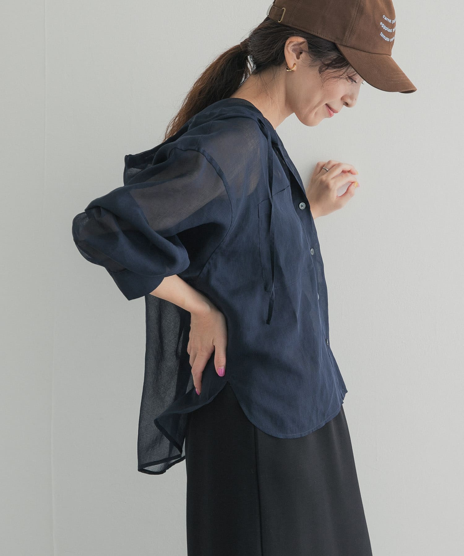身長：162cm サイズ：Free