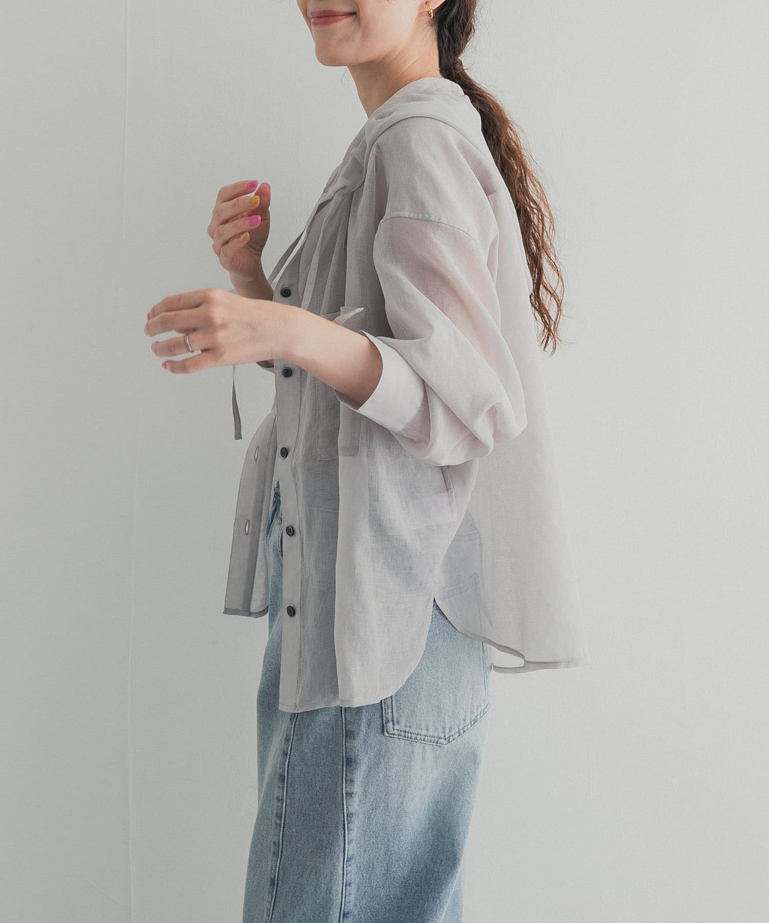 身長：162cm サイズ：Free