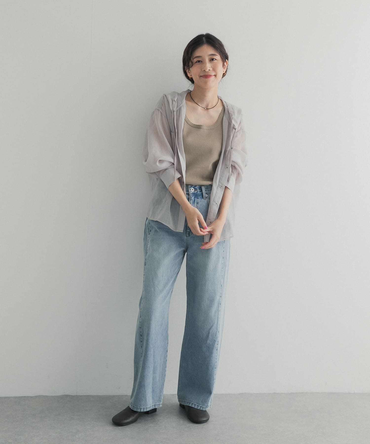 身長：162cm サイズ：Free