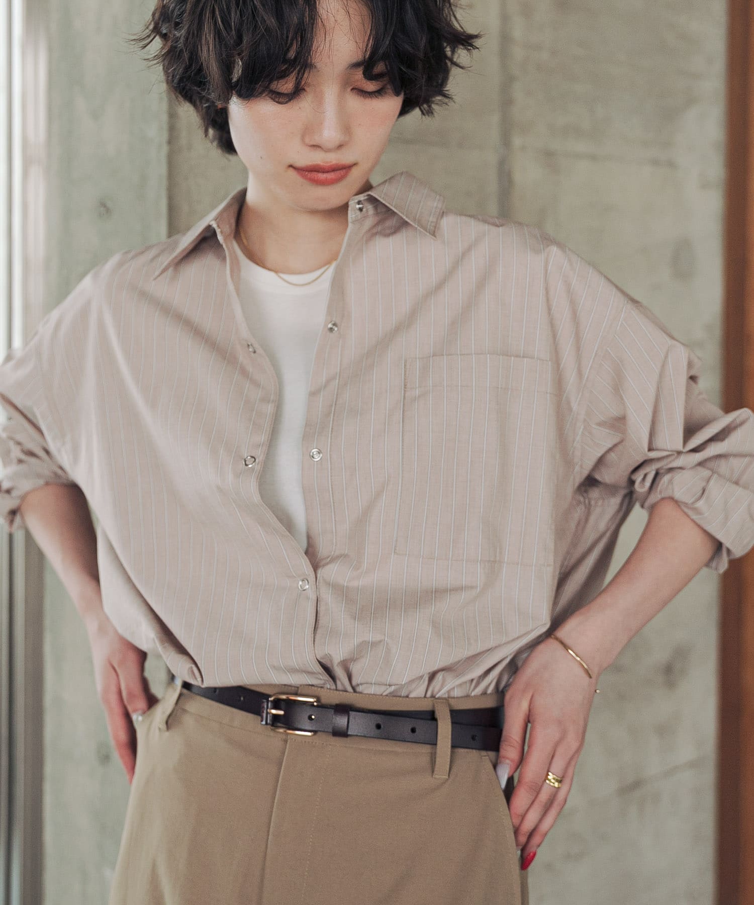 身長：169cm サイズ：Free