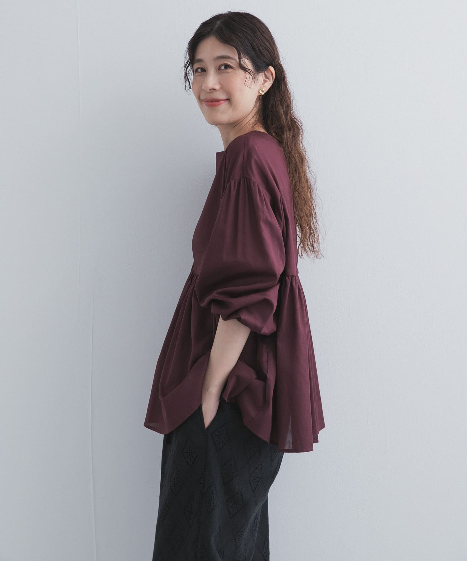 身長：162cm サイズ：Free