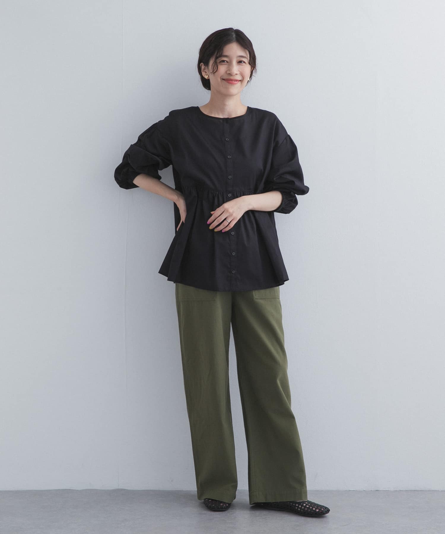 身長：162cm サイズ：Free