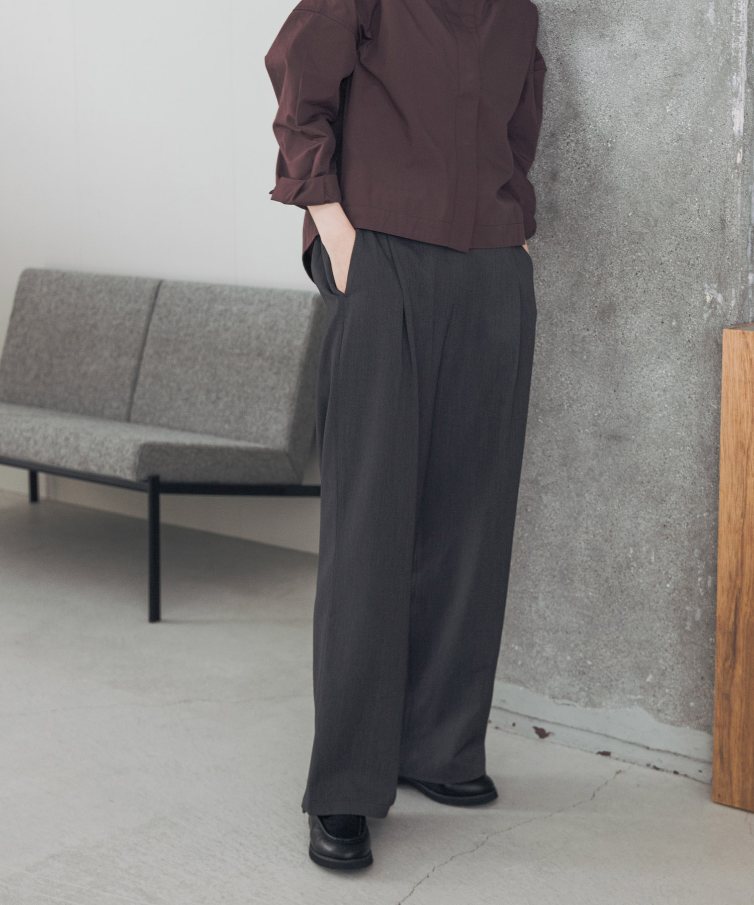 身長：169cm サイズ：L