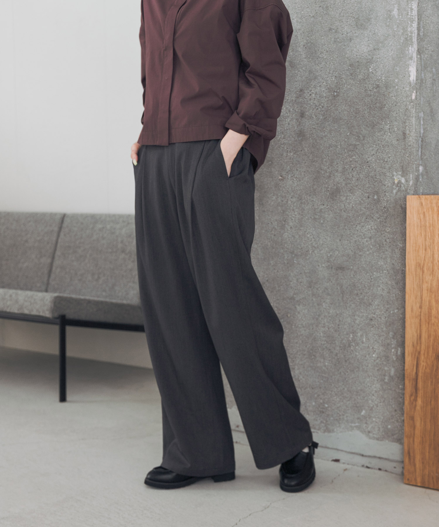 身長：169cm サイズ：L